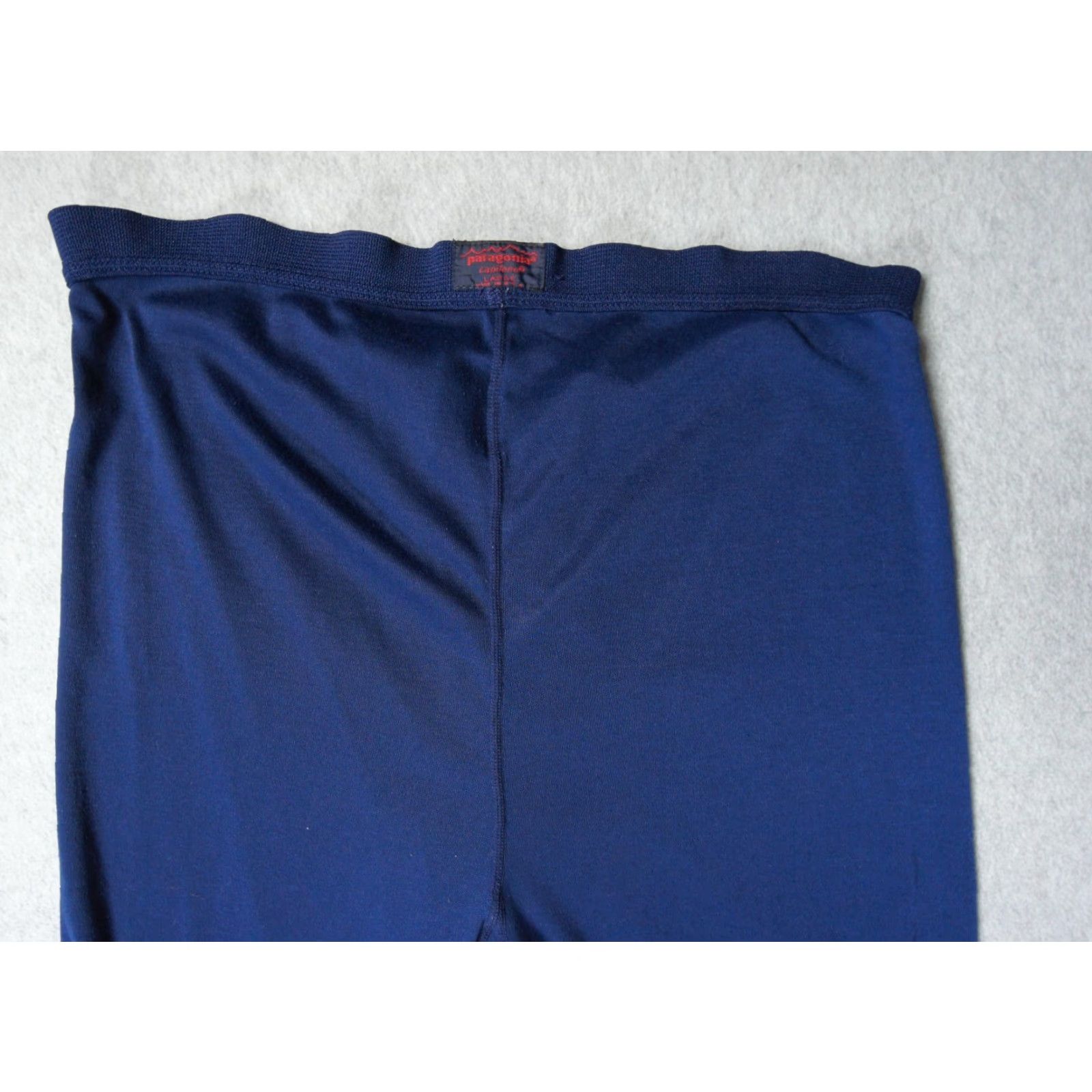 Patagonia VINTAGE Patagonia Pants Mens Large Blue Capilene Base Layer Outdoors Adult FLAW* Size US 33 - 6 Thumbnail