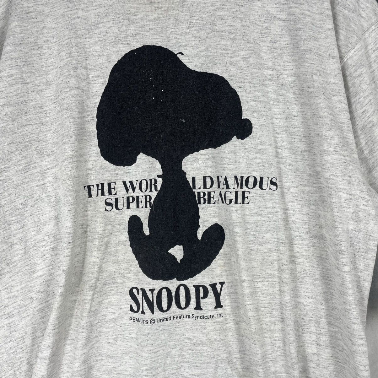 Peanuts Vintage 90’s Snoopy Peanuts Big Logo Size US XL / EU 56 / 4 - 2 Thumbnail