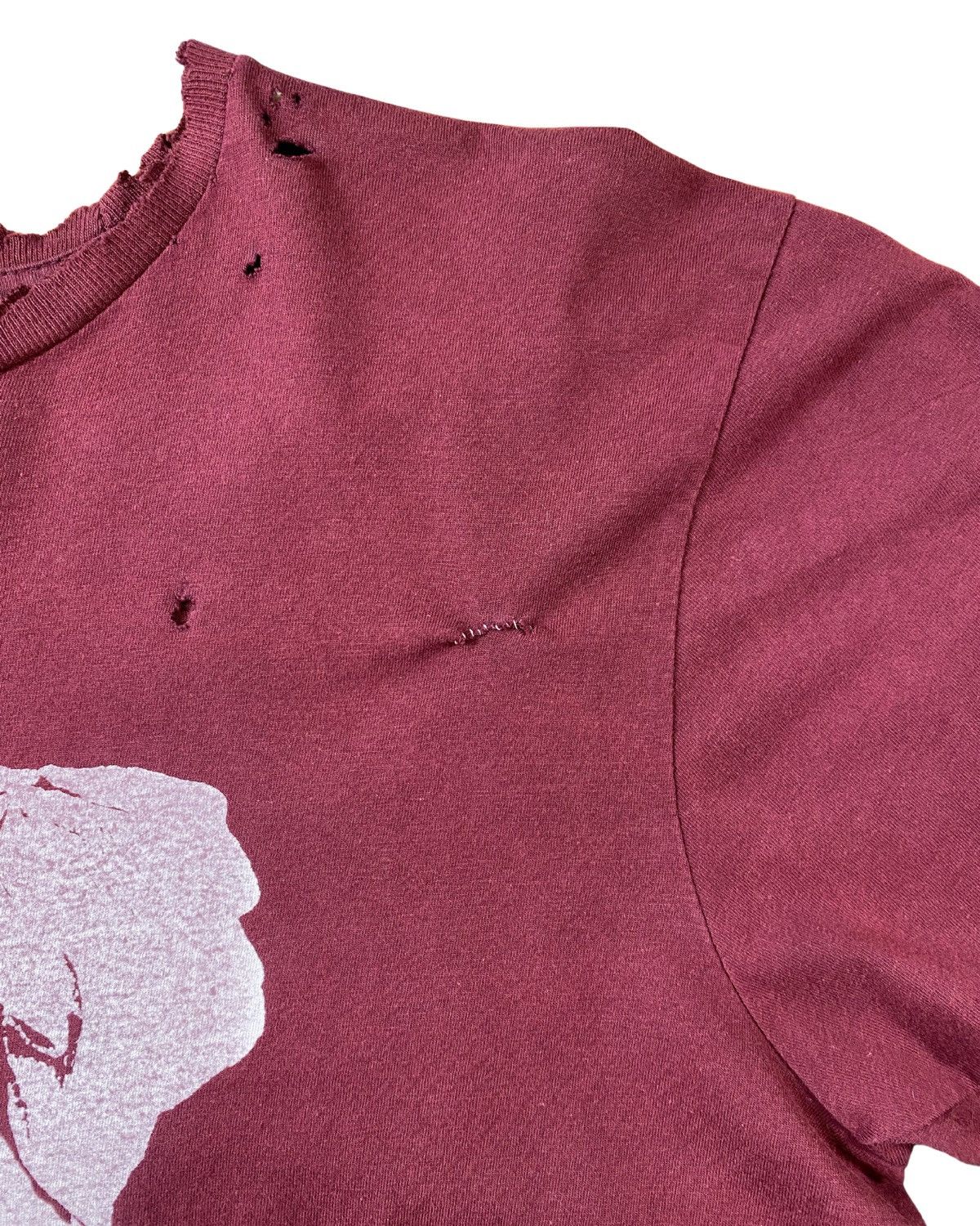 Band Tees Vintage-washed Faded and Distressed Lou Reed Band T Shirt Size US L / EU 52-54 / 3 - 9 Thumbnail