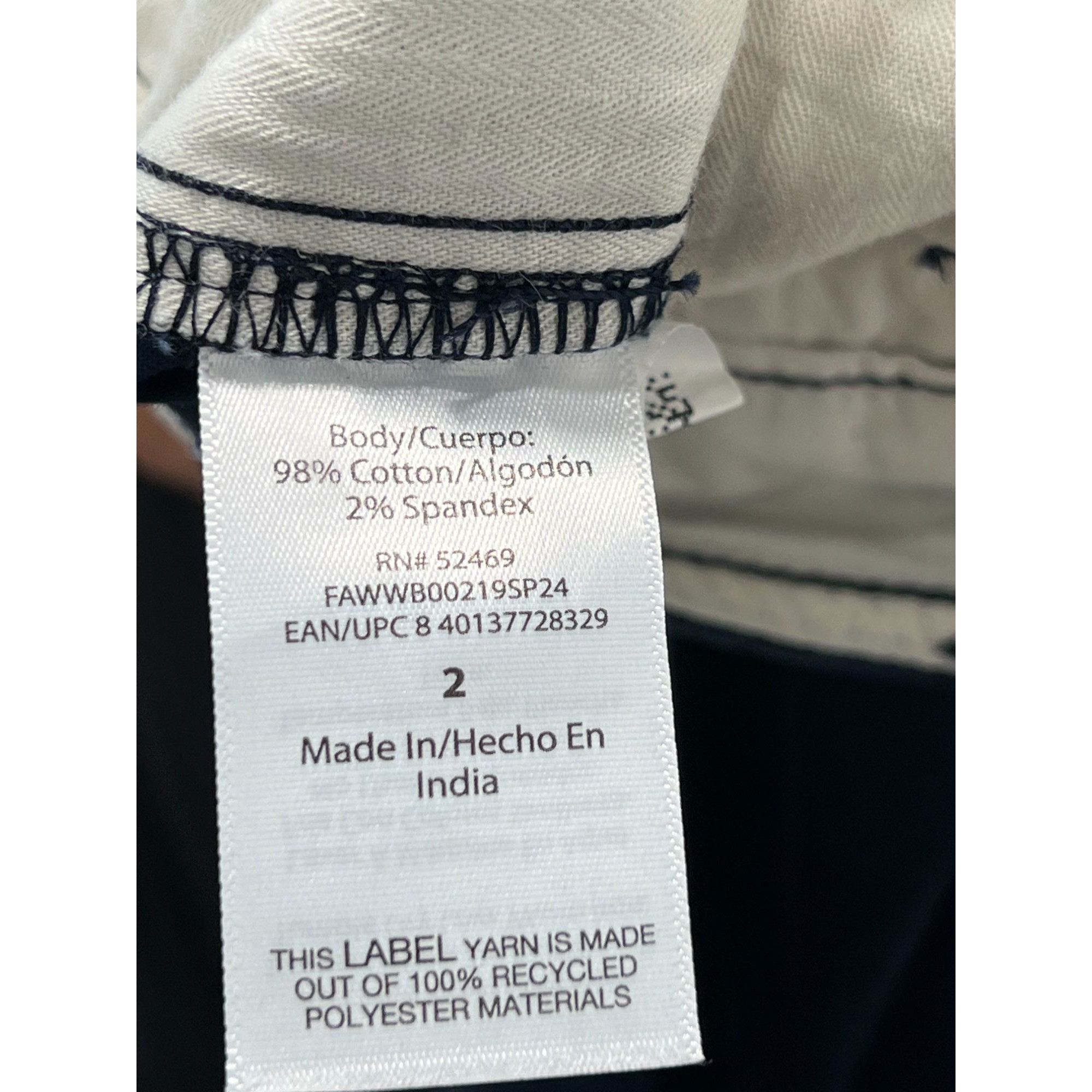 Other Free Assembly - Women's Wide Leg Chino Pants - Blue - 2 Size 26" / US 2 / IT 38 - 12 Thumbnail