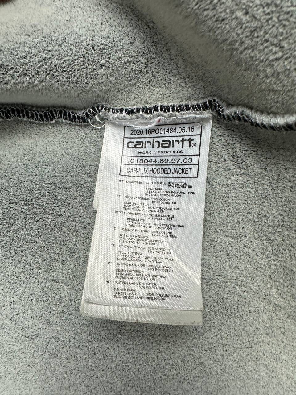 Carhartt Vintage Carhartt Car-Lux Hooded Jacket Full Zip Y2K Faded Size US M / EU 48-50 / 2 - 18 Thumbnail