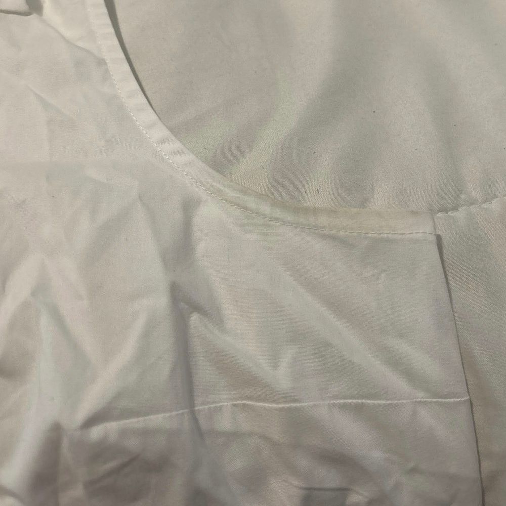 J.Crew J.Crew Sleeveless Cotton Poplin Shirt In White Size Medium Size M / US 6-8 / IT 42-44 - 7 Thumbnail