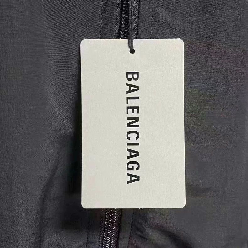 Balenciaga Balenciaga Black, white and blue embroidered logo jacket 25 Size US XXS / EU 40 - 6 Thumbnail