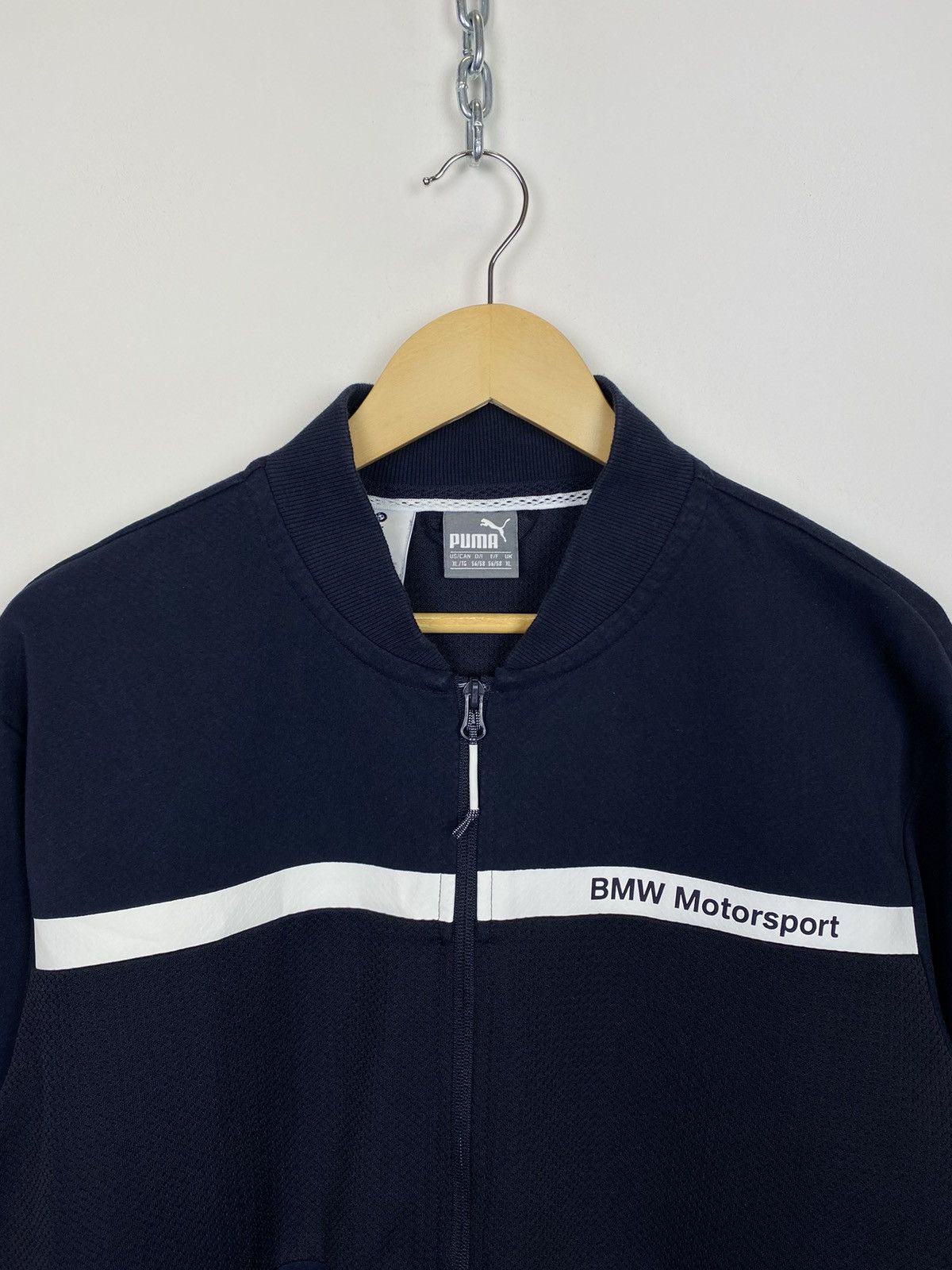BMW × Puma Puma BMW Motorsport Racing Jacket Full Zip Size XL Blue Top Size US XL / EU 56 / 4 - 2 Thumbnail
