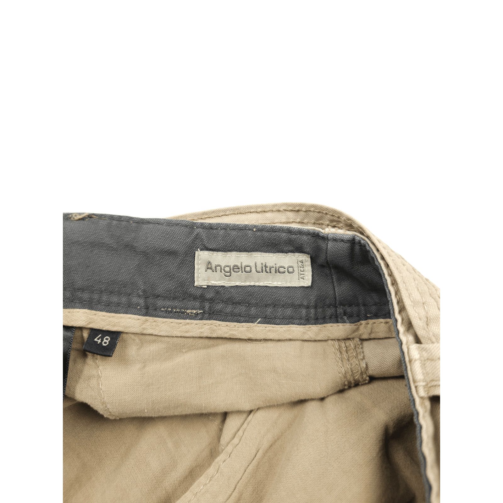 Japanese Brand 💎Size 36 90's Beige Cargo Military Shorts Y2K JNCO Size US 36 / EU 52 - 9 Thumbnail