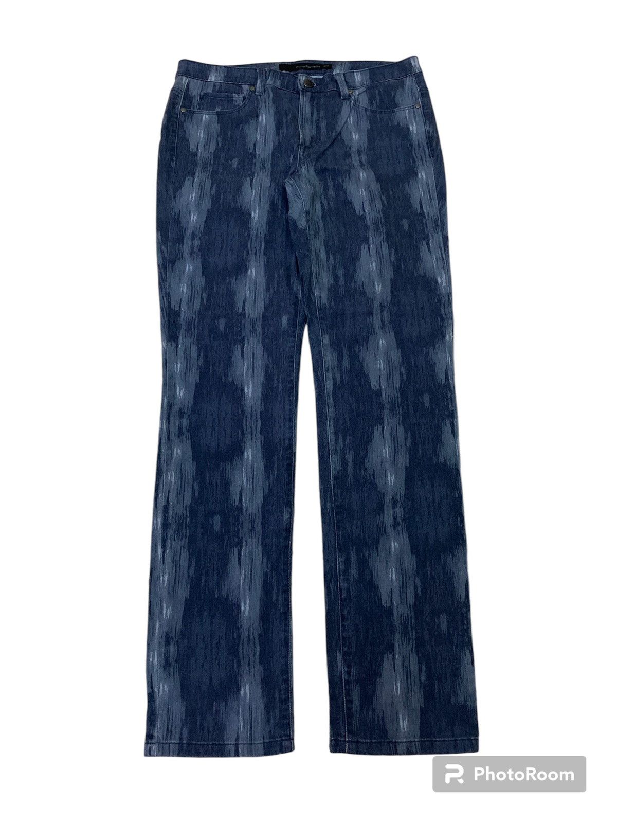 image of Archival Clothing x Calvin Klein Vintage Japanese Calvin Klein Ultimate Skinny Pant in Blue (Size 3