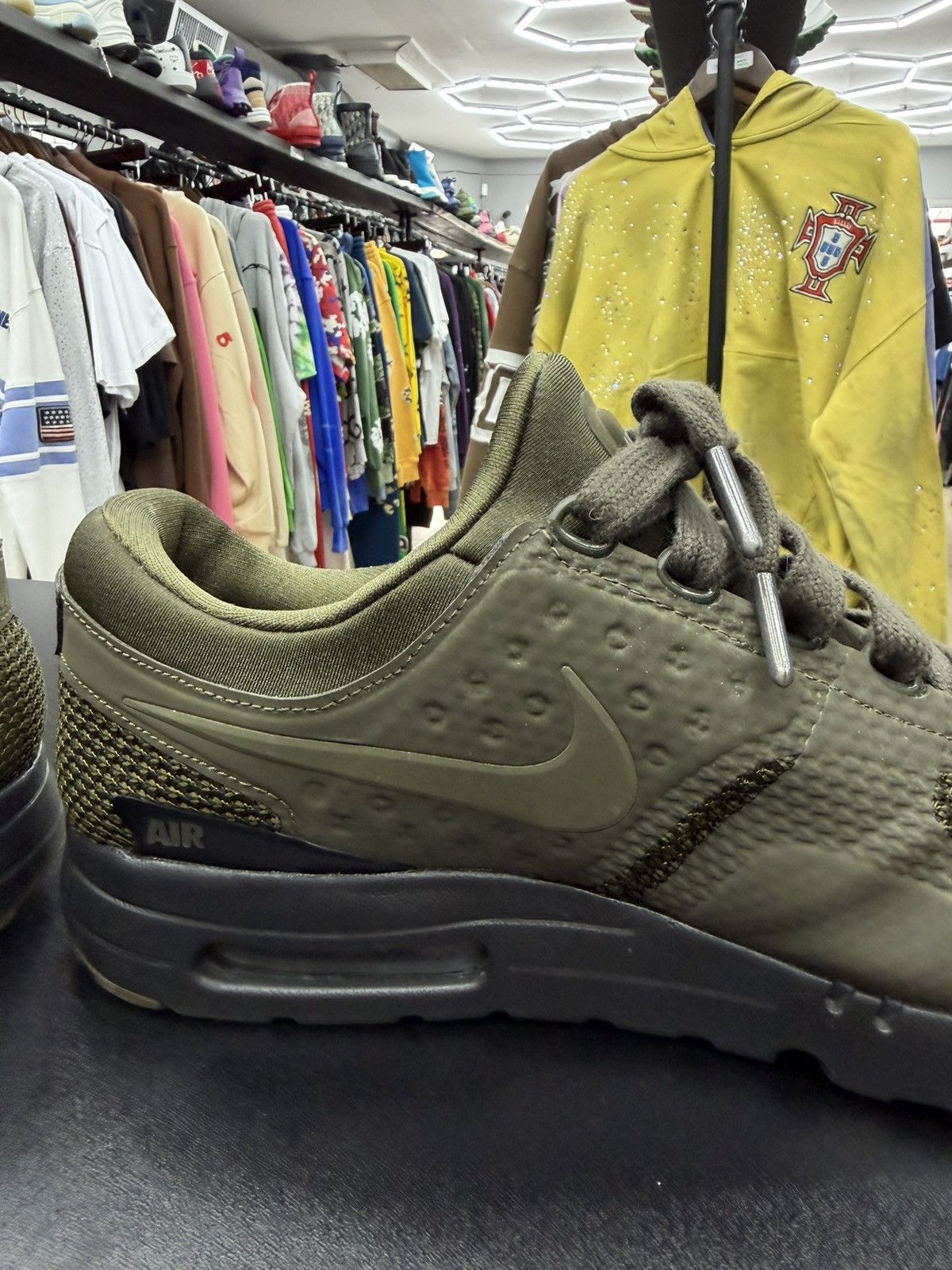 Nike Size 9.5 - Nike Air Max Zero Premium Dark Loden Size US 9.5 / EU 42-43 - 6 Thumbnail