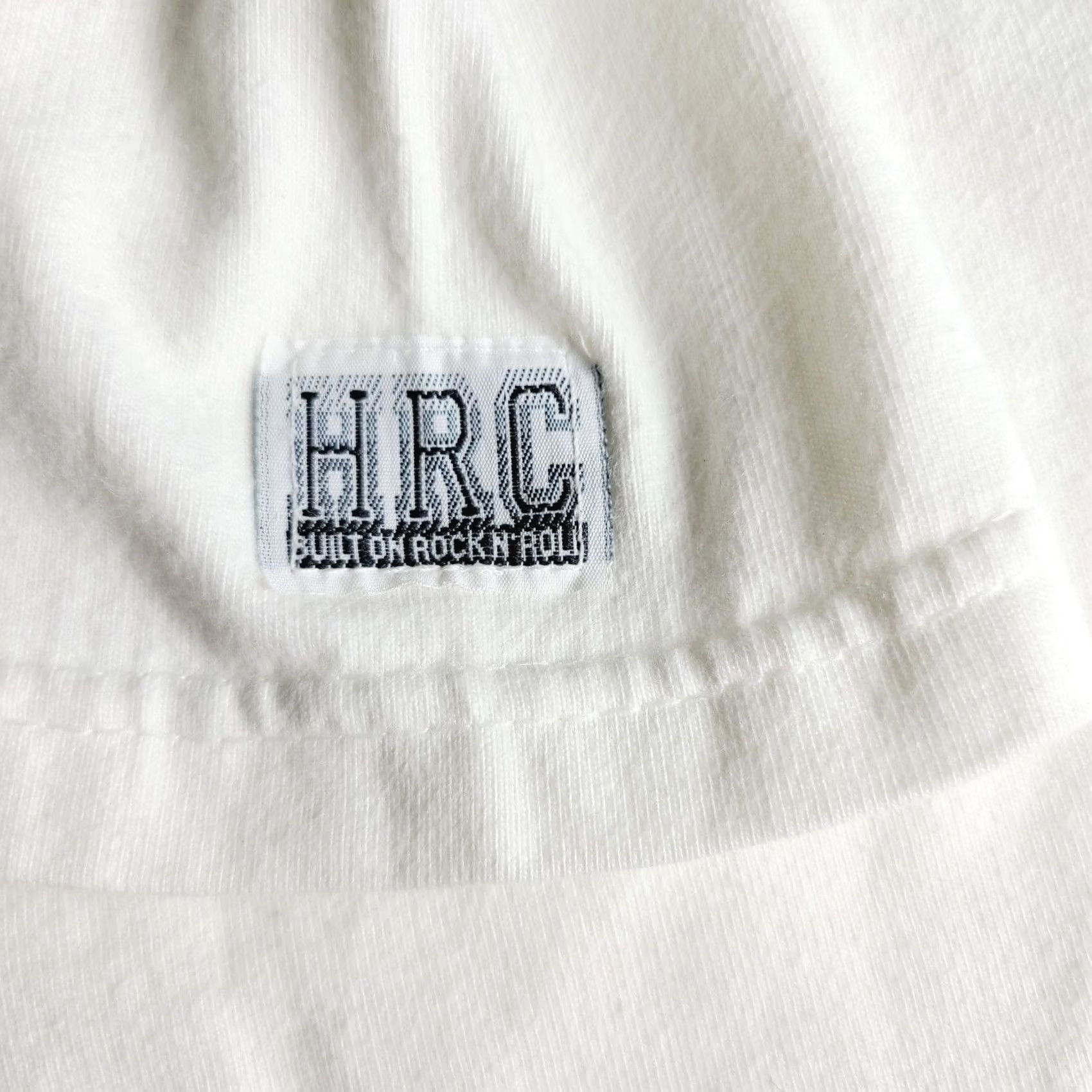 Hard Rock Cafe VINTAGE Hard Rock Cafe Shirt 90s Mens White Crew Neck Short Sleeve Cotton Logo San Antonio Texas L Large Heavyweight Shirt Size US L / EU 52-54 / 3 - 7 Thumbnail