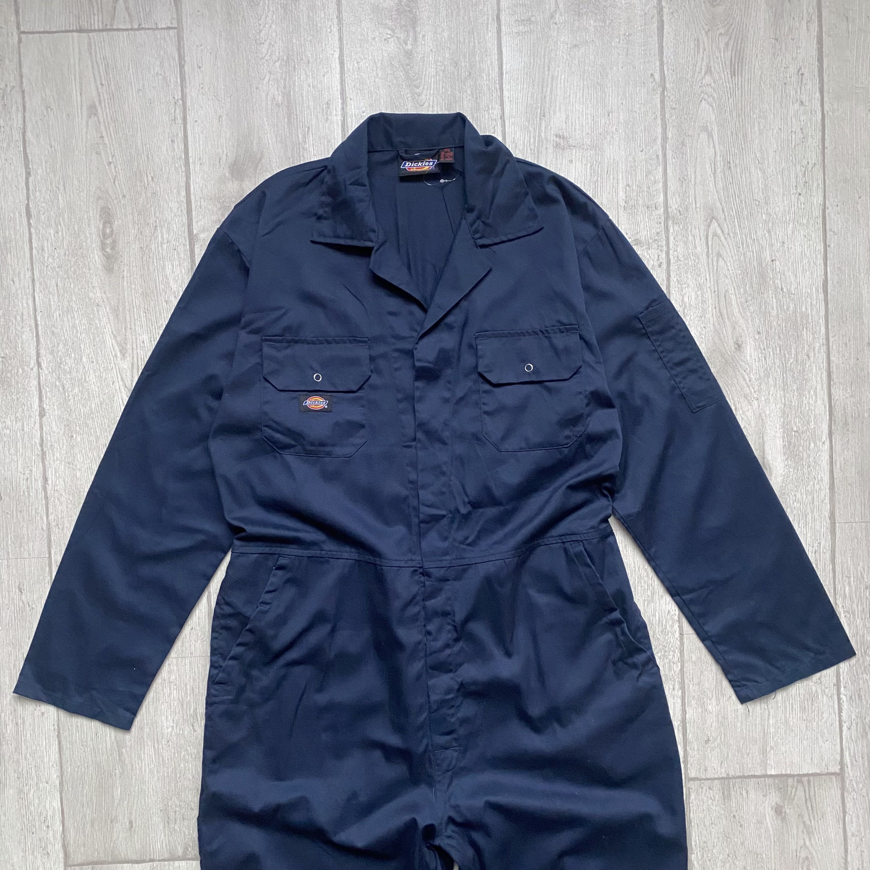 Dickies ⚒️ Vintage Dickies Workwear Overall Workers Jumpsuit Size US 32 / EU 48 - 6 Thumbnail
