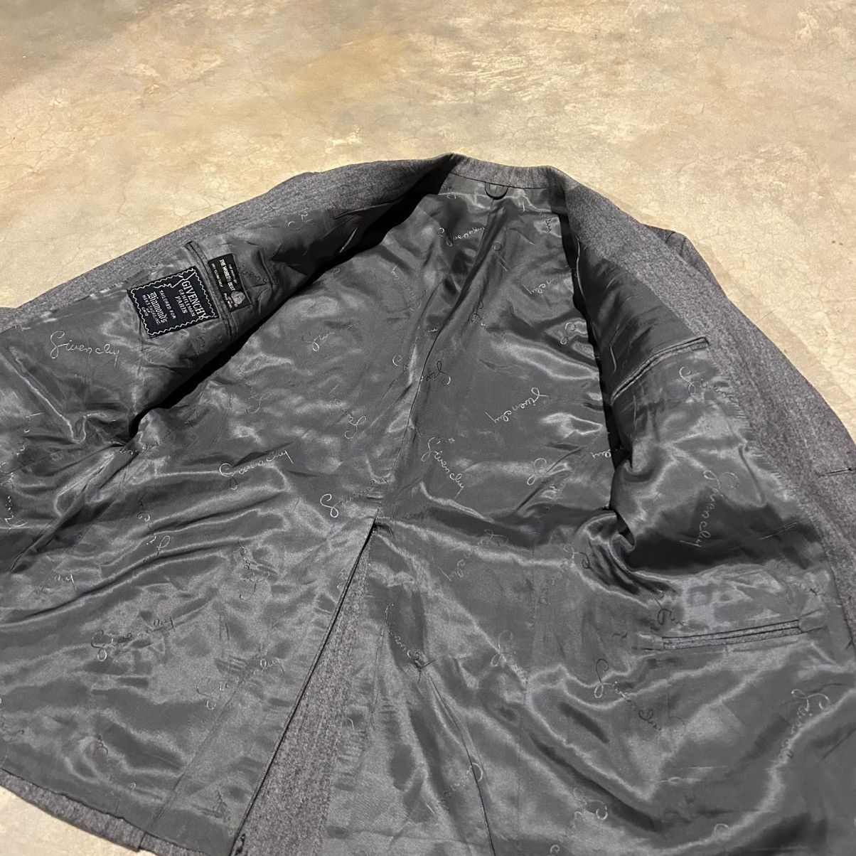 Designer × Givenchy × Vintage Rare Vintage 1970s Givenchy Gentleman Wool Blazer Jacket Size 40R - 6 Thumbnail