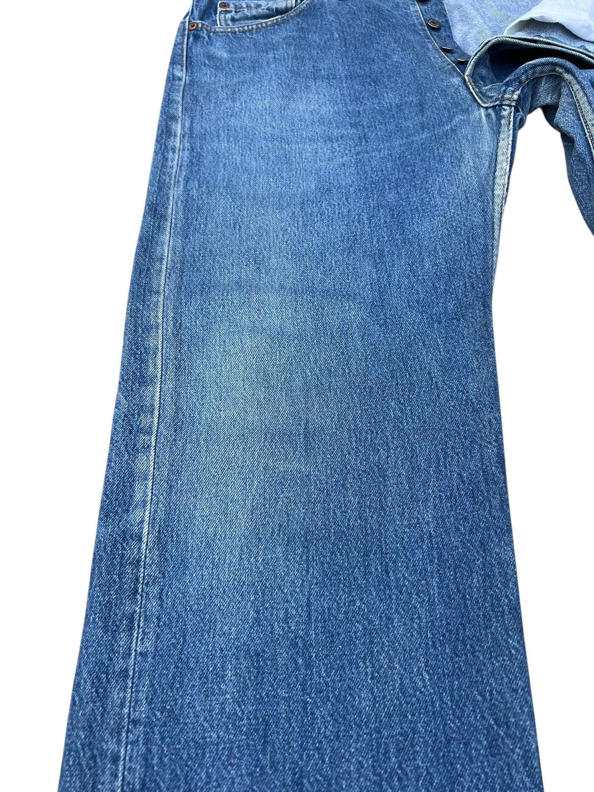 Levi's Vintage 1980s Levi’s 501 Blue Denim Regular Jeans Size US 35 - 9 Thumbnail