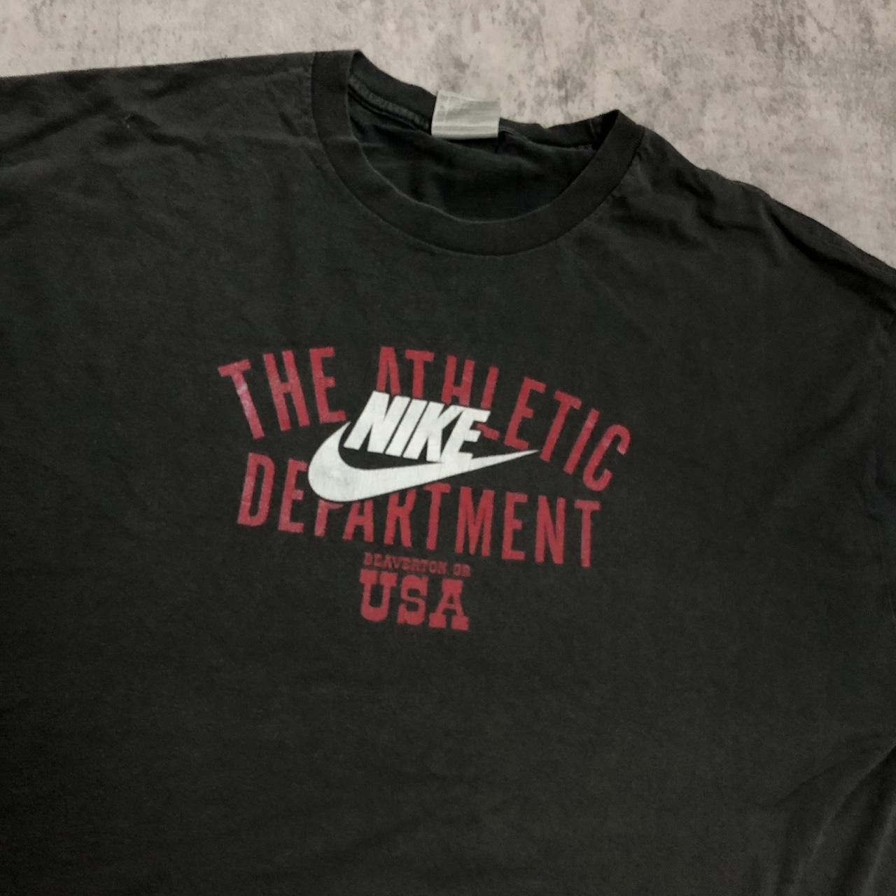 Nike Black Nike athletic department tee nike Size US XXL / EU 58 / 5 - 2 Thumbnail