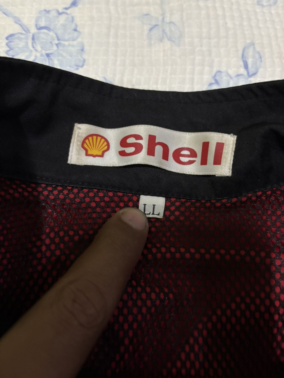 Vintage Shell Jacket Racing Ferrari Racing Design Size US L / EU 52-54 / 3 - 12 Thumbnail