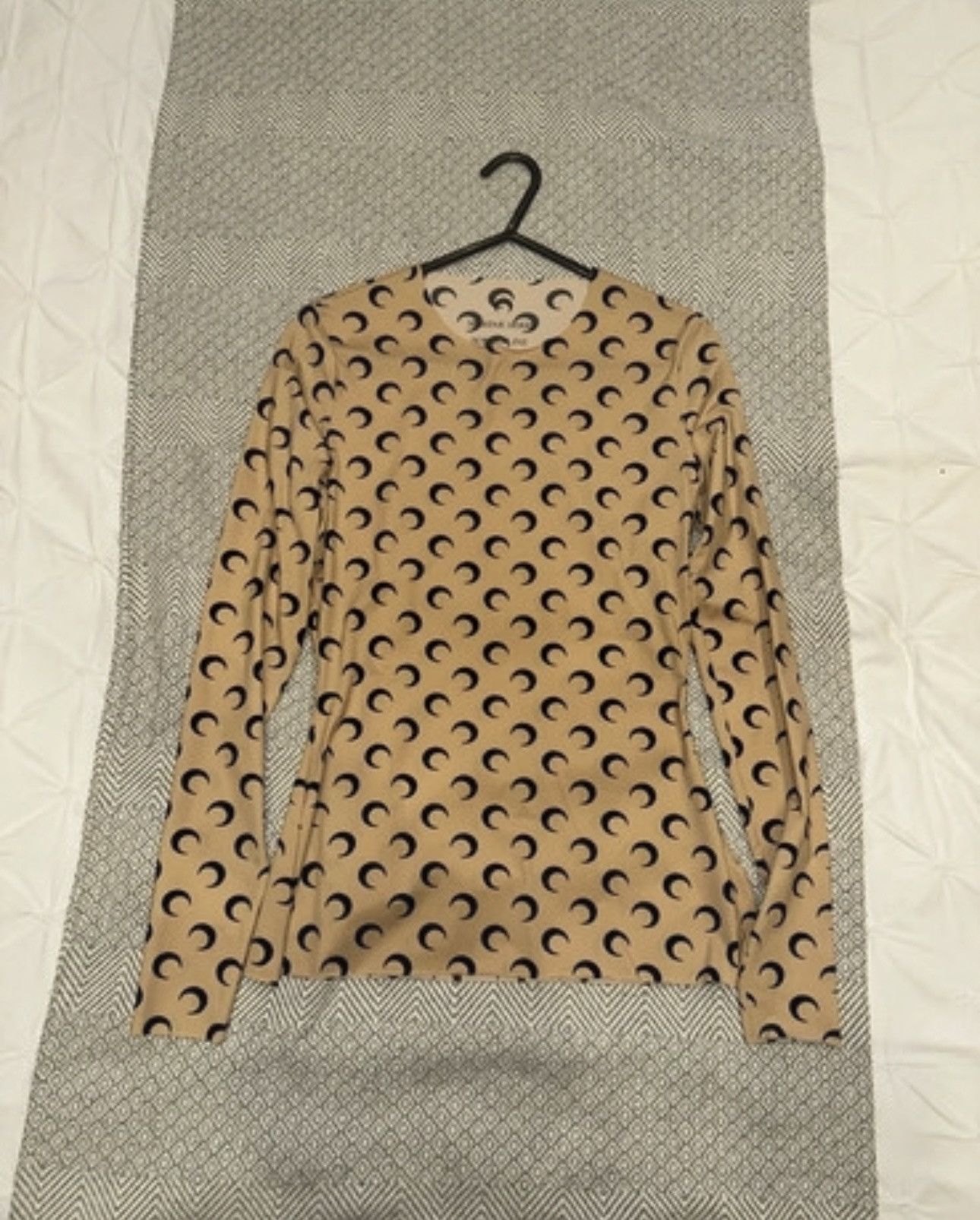 Marine Serre Marine Serre second skin crescent moon print top Size M / US 6-8 / IT 42-44 - 2 Thumbnail