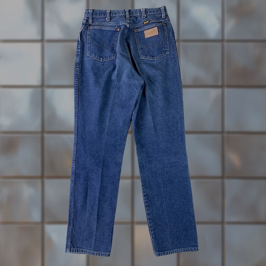 Wrangler Mens Wrangler Cowboy Cut Jeans 28x31 Blue Straight Made In USA Size US 28 / EU 44 - 1 Thumbnail