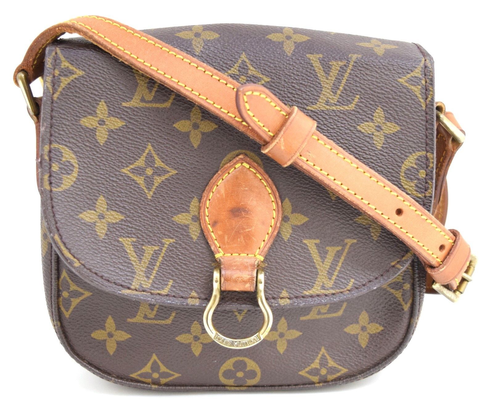 Louis Vuitton LV Saint Cloud PM Crossbody Bag Monogram M51244 Size ONE SIZE - 1 Thumbnail