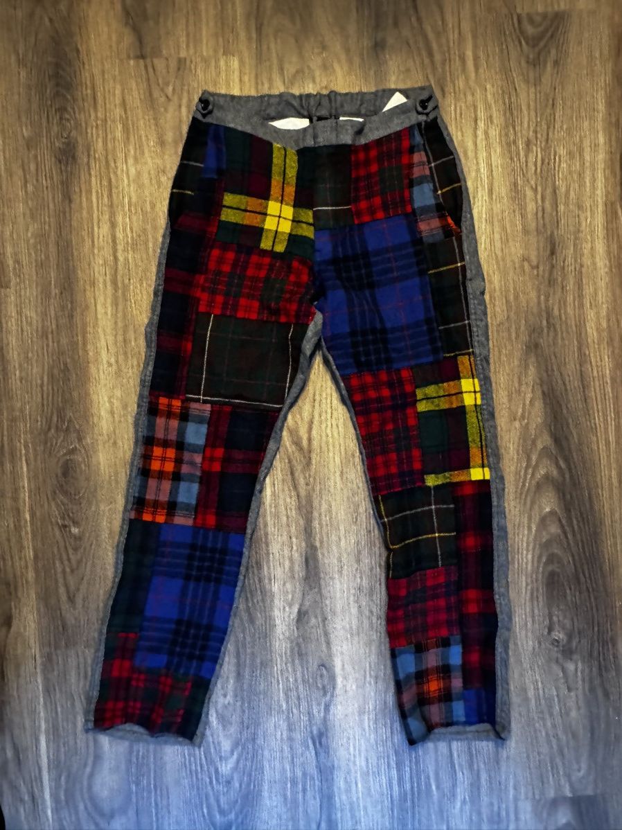 Comme des Garcons × Comme des Garcons Homme × Comme des Garcons Homme Plus Comme Des Garçon Plaid Wool Pants Size US 29 - 1 Thumbnail