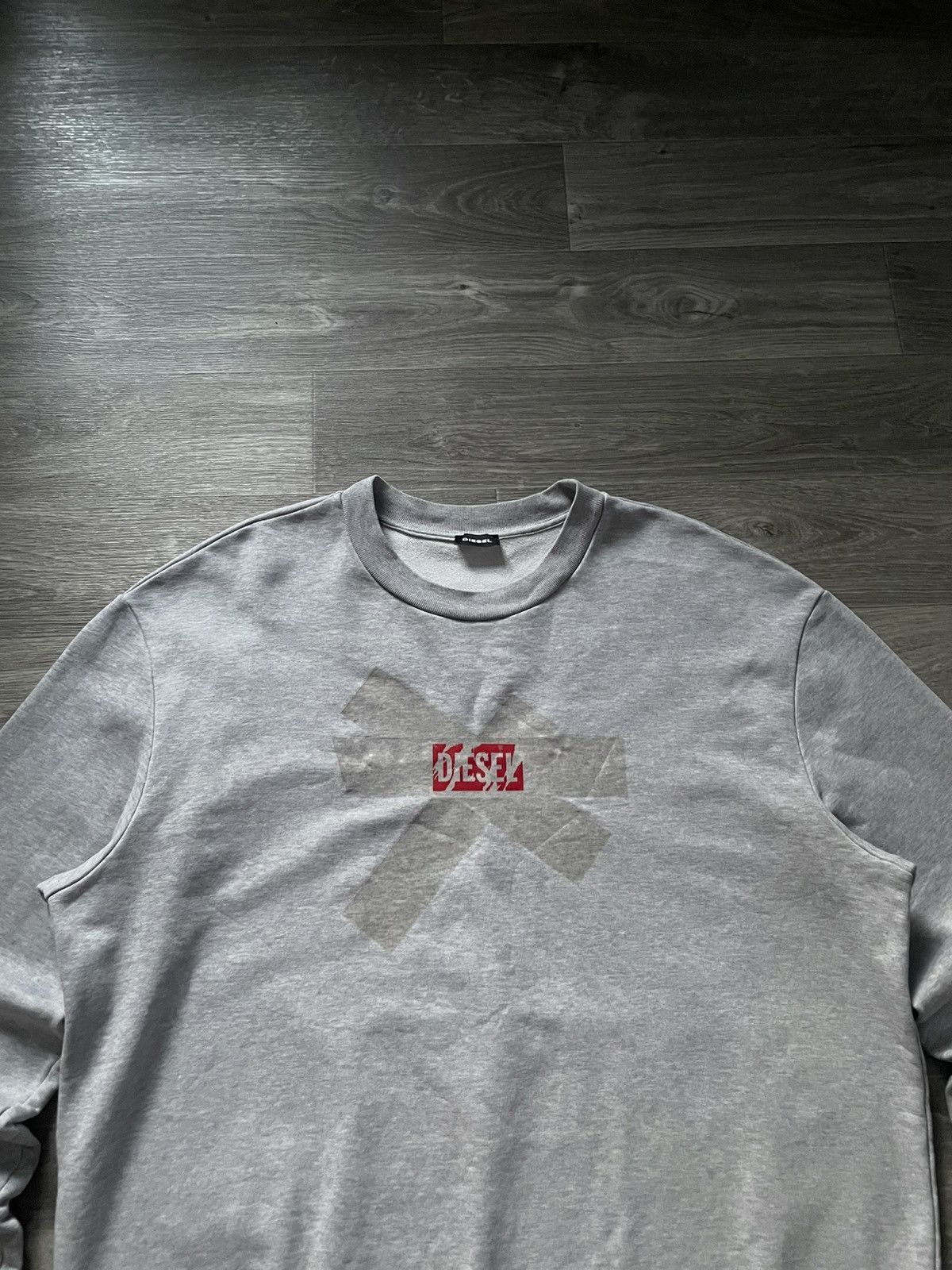 Diesel Diesel S-Bay Gray Sweatshirt Crewneck Size XXL Size US XXL / EU 58 / 5 - 3 Thumbnail