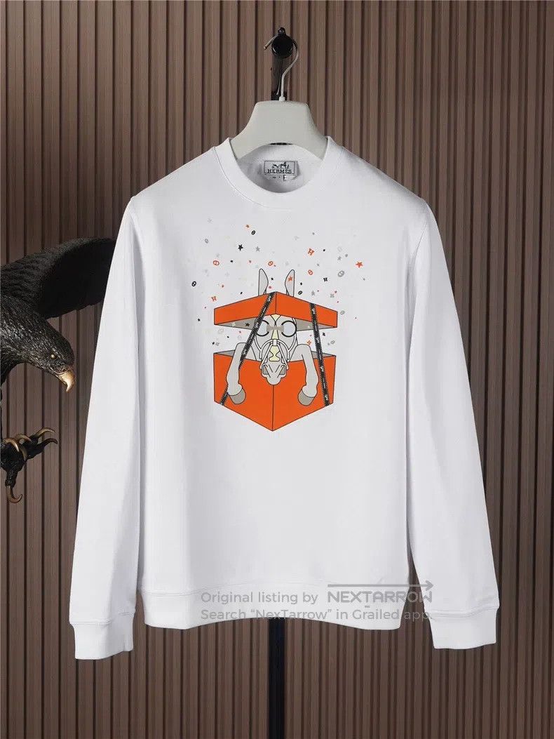 Hermes Hermes Spring/Summer 2024 Mens Sweater Size US L / EU 52-54 / 3 - 1 Thumbnail
