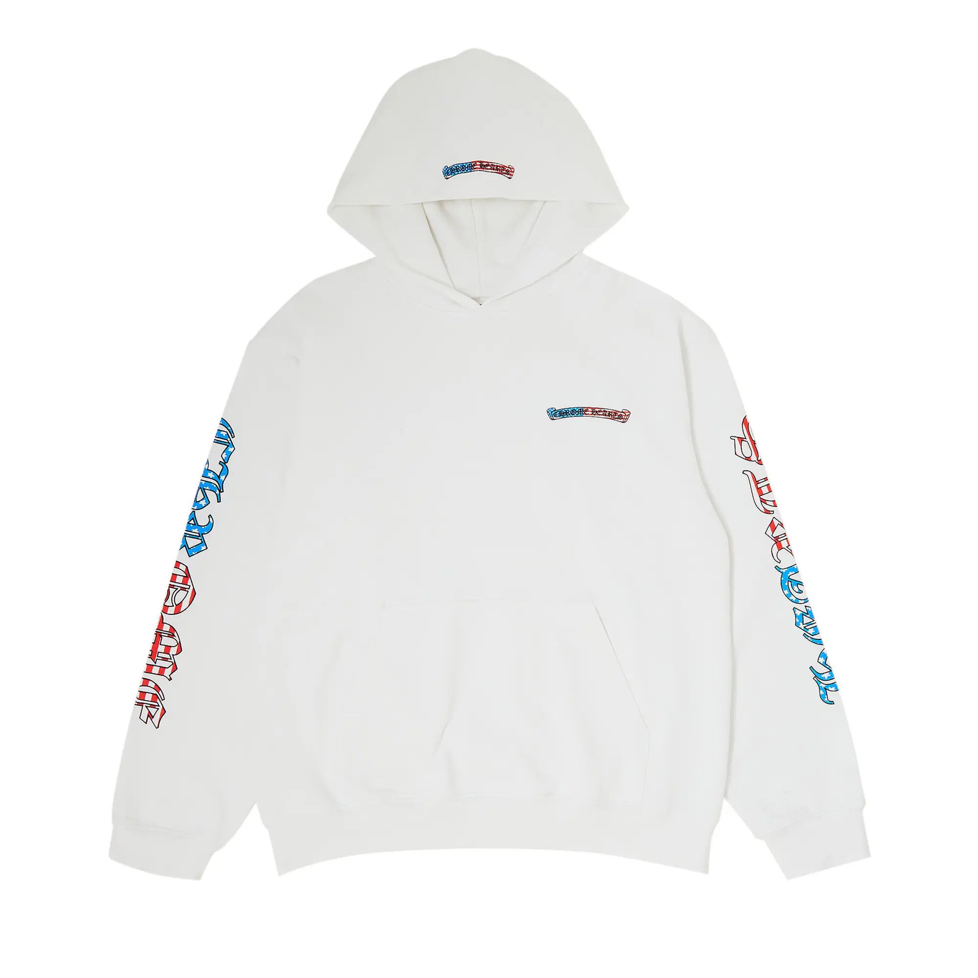 コラボ◆Chrome Hearts Matty Boy 独立記念日 パーカー ホワイト 値下しました❗️クロムハーツ matty boy パーカー