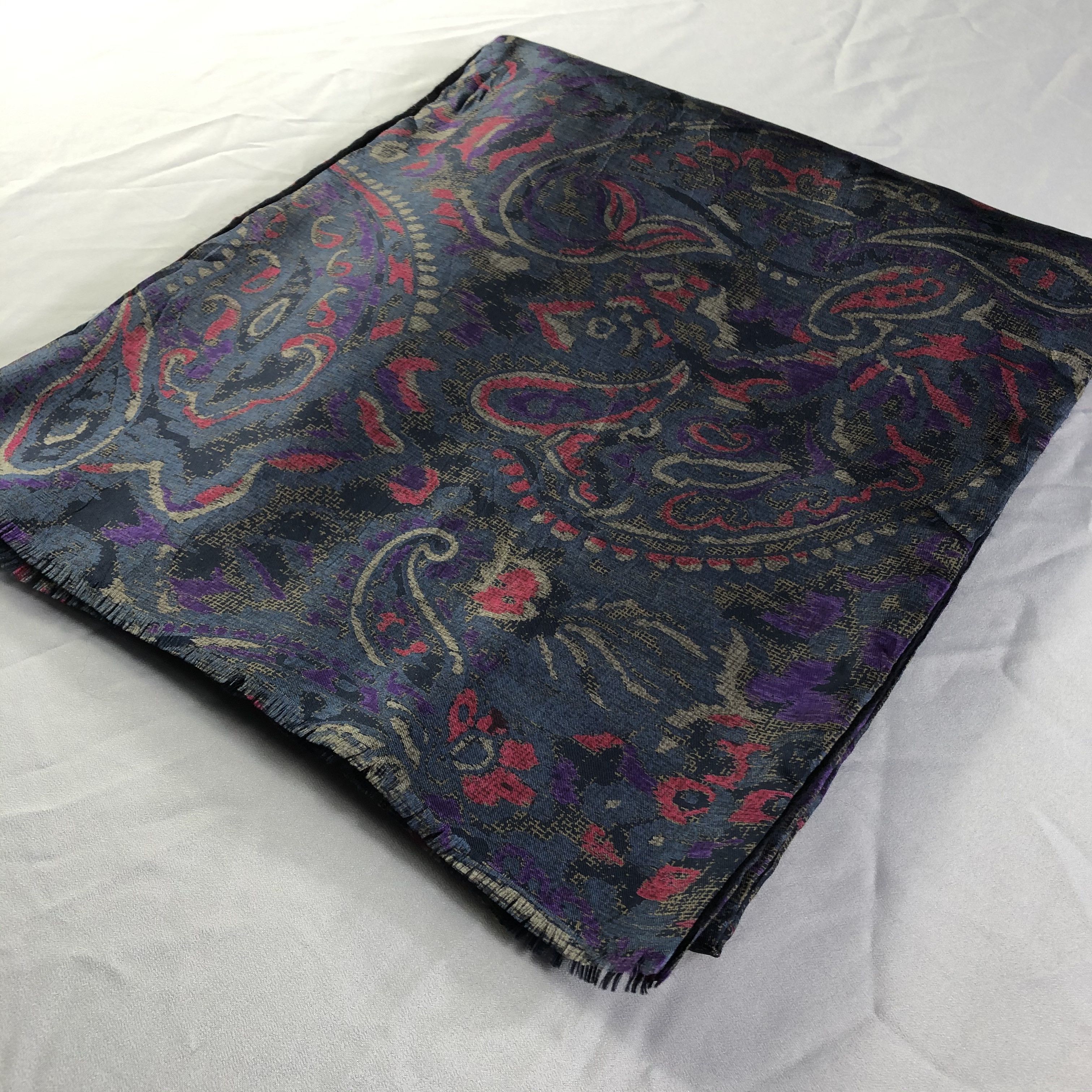 Vintage Vintage Bramante Silk Scarf Size ONE SIZE - 3 Thumbnail
