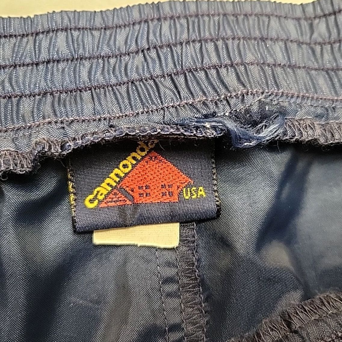 Etro VTG Cannondale Track Pants Mens L Blue Nylon Windbreaker Zip Leg 90s Retro Sports USA Mens Size US 33 - 6 Thumbnail
