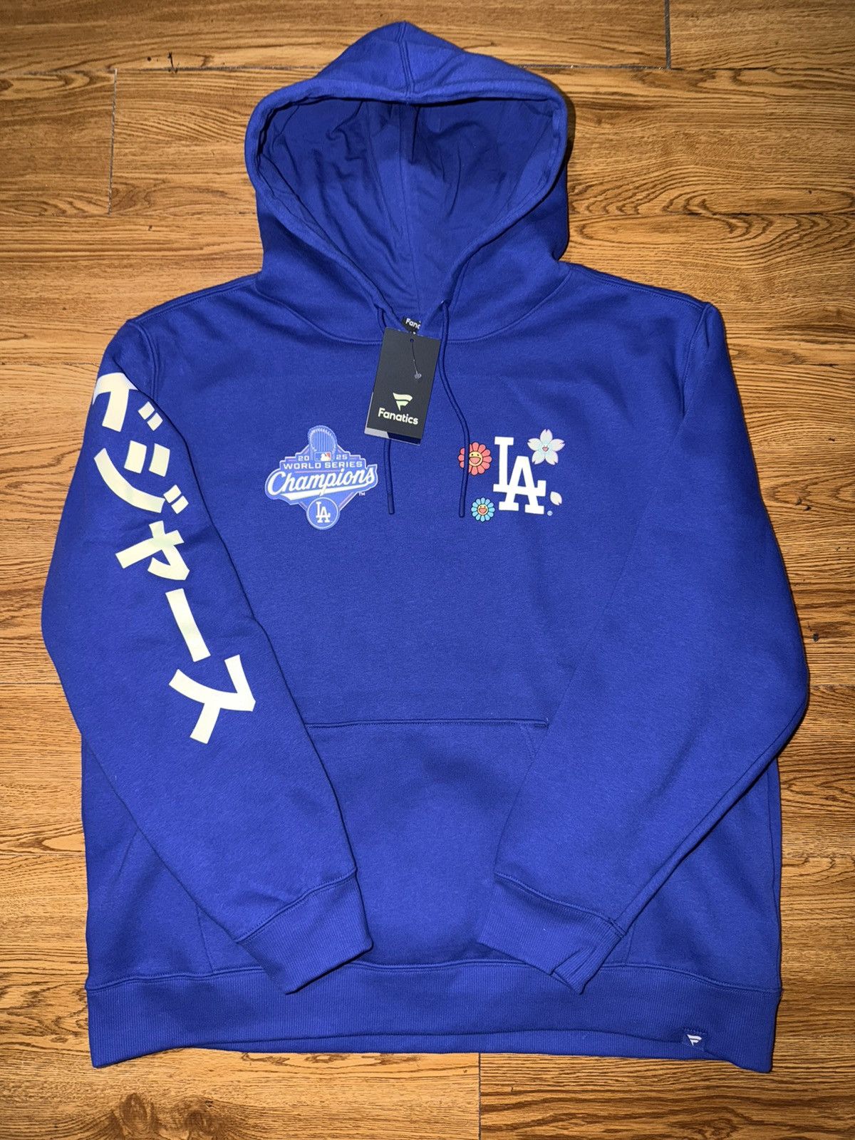 Supreme Murakami Fanatics LA Dodgers WorldSeries Champs Hoodie Sz XL Size US XL / EU 56 / 4 - 1 Thumbnail