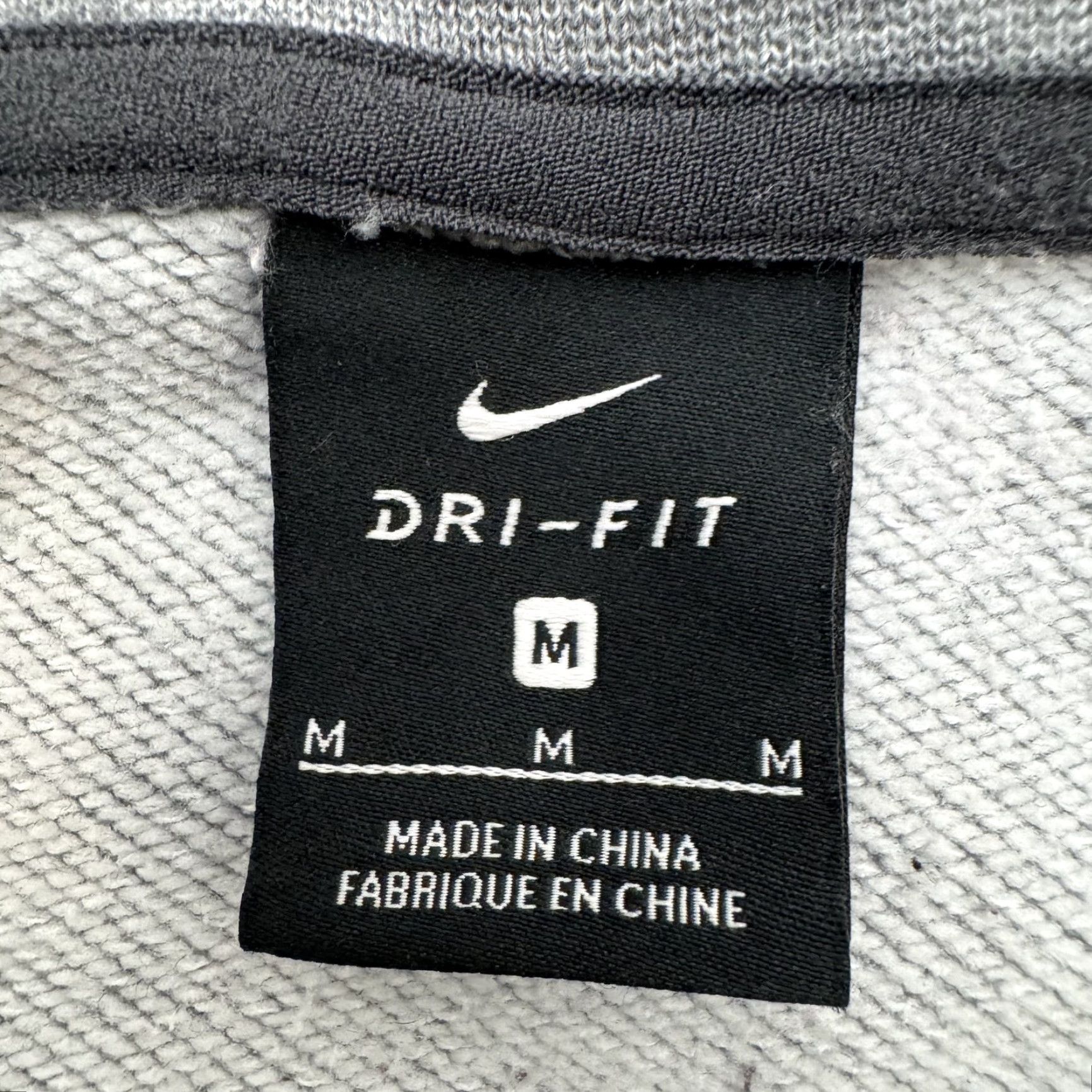 Nike Nike Dri-FIT Sweatshirt Women M Gray Cropped Pullover Athletic Streetwear Athleisure Size M / US 6-8 / IT 42-44 - 7 Thumbnail