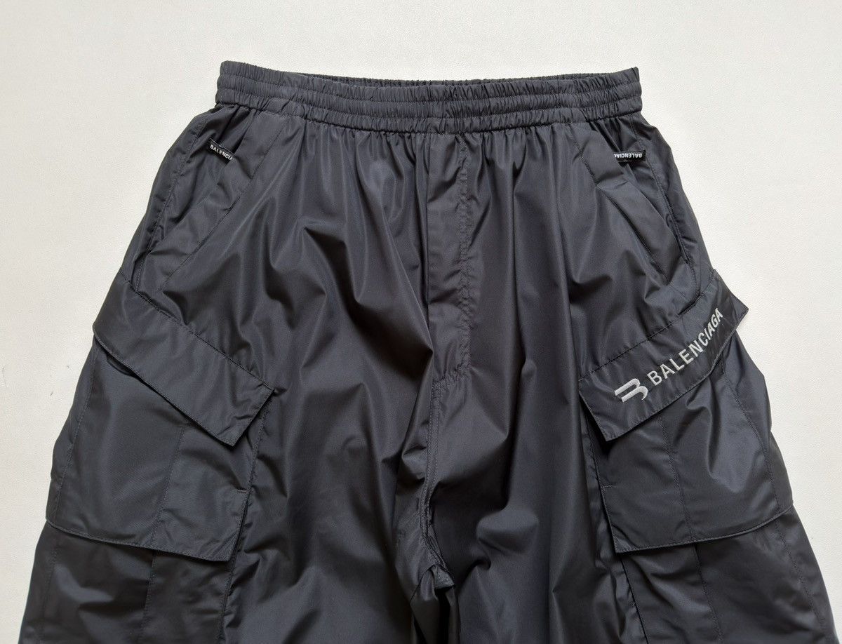 Balenciaga 2021 Black Nylon Technical Cargo Pants Size US 32 / EU 48 - 5 Thumbnail