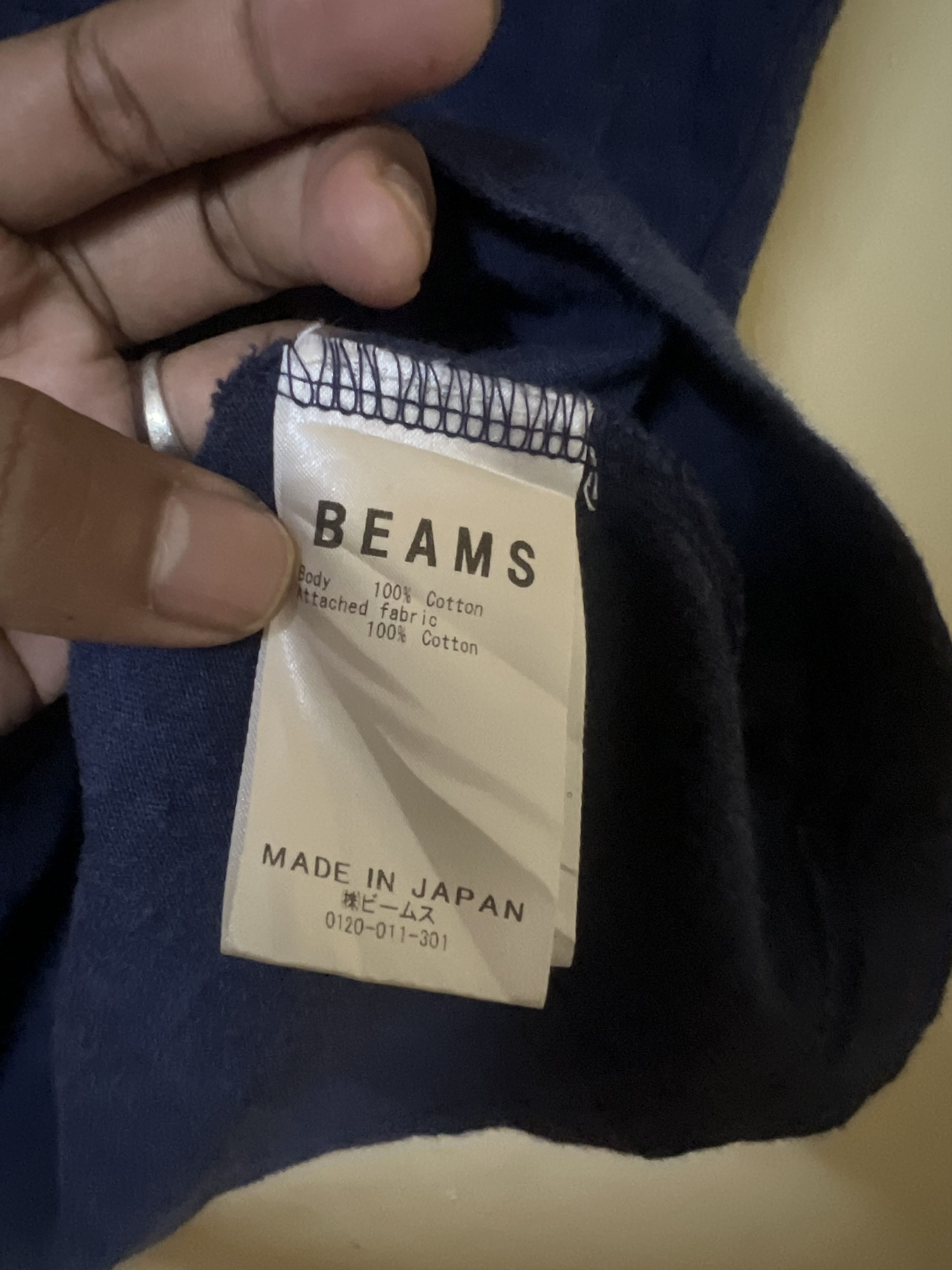 Beams Japan Beams Indido Japan Tee Size US S / EU 44-46 / 1 - 13 Thumbnail