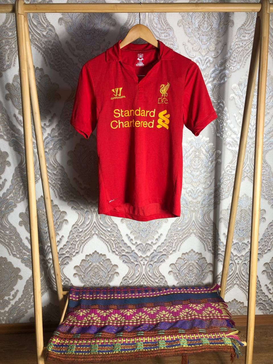 Vintage WARRIOR FC LIVERPOOL ENGLAND SOCCER JERSEY RETRO Y2K 90s Size US S / EU 44-46 / 1 - 1 Thumbnail