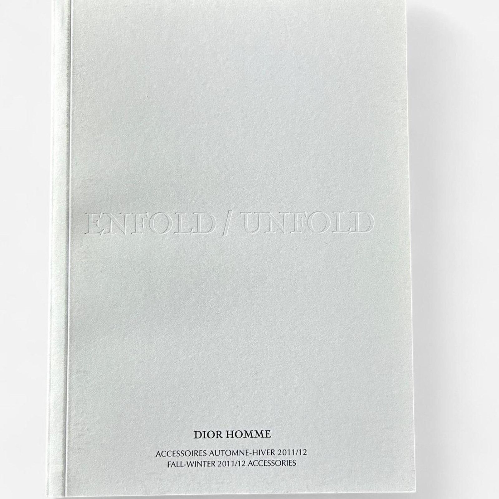 DIOR HOMME ACCESSOIRES AW 2011/12 collection catalog