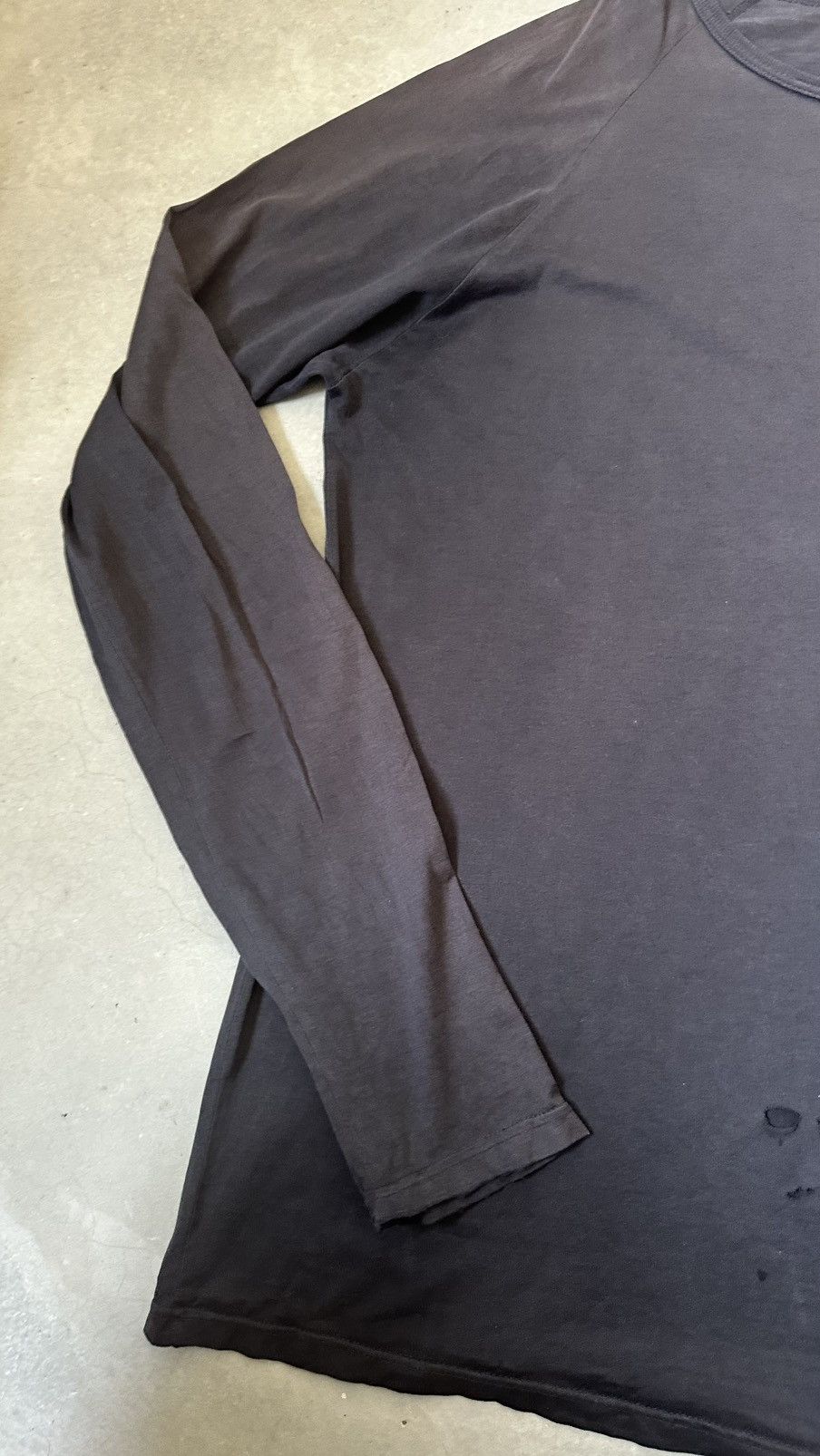 A.P.C. VINTAGE A.P.C. WELLWORN LONG SLEEVE TEE Size US M / EU 48-50 / 2 - 5 Thumbnail