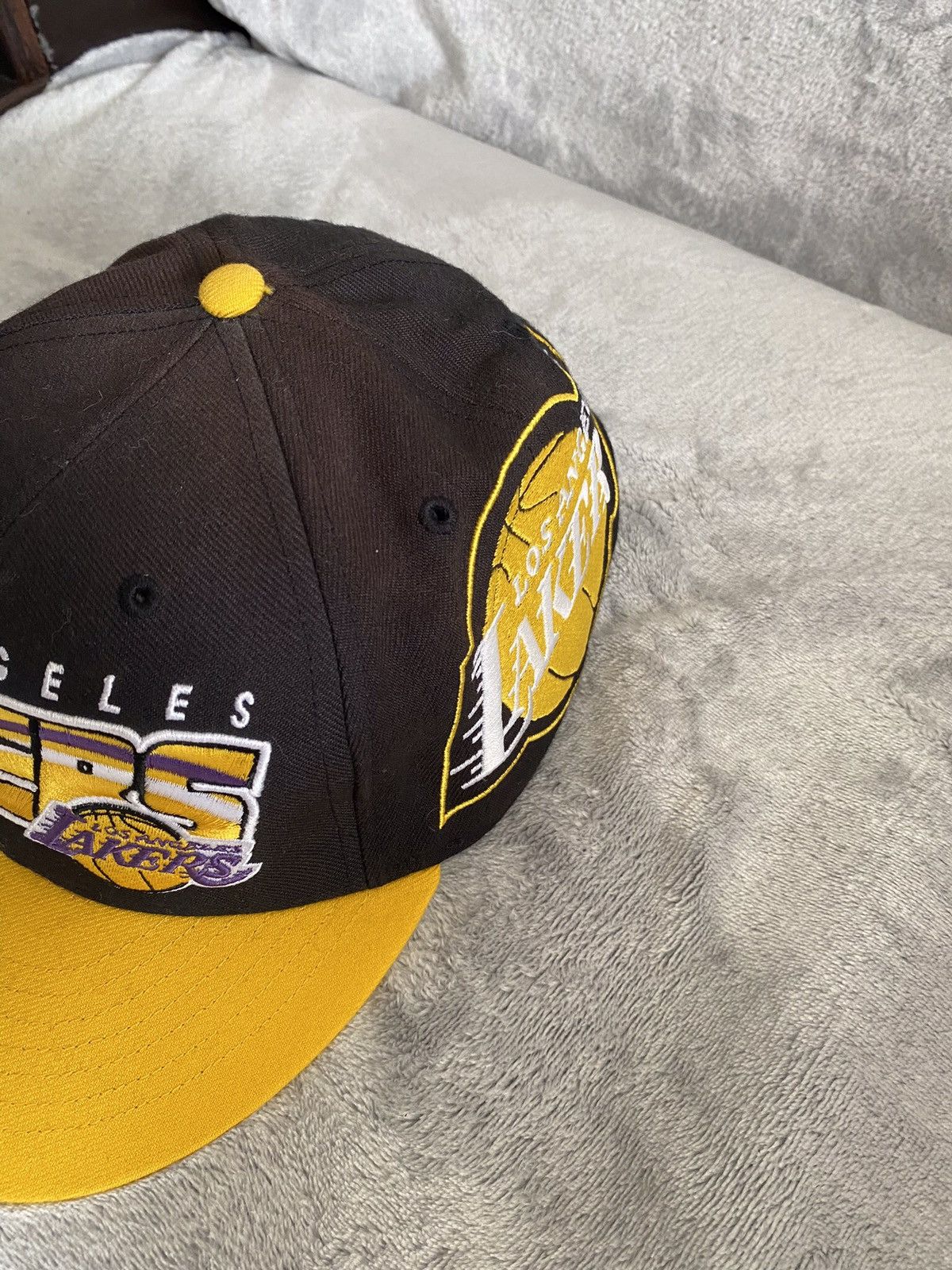 NBA × Starter × Vintage Vintage LA Lakers Cap Size ONE SIZE - 3 Thumbnail