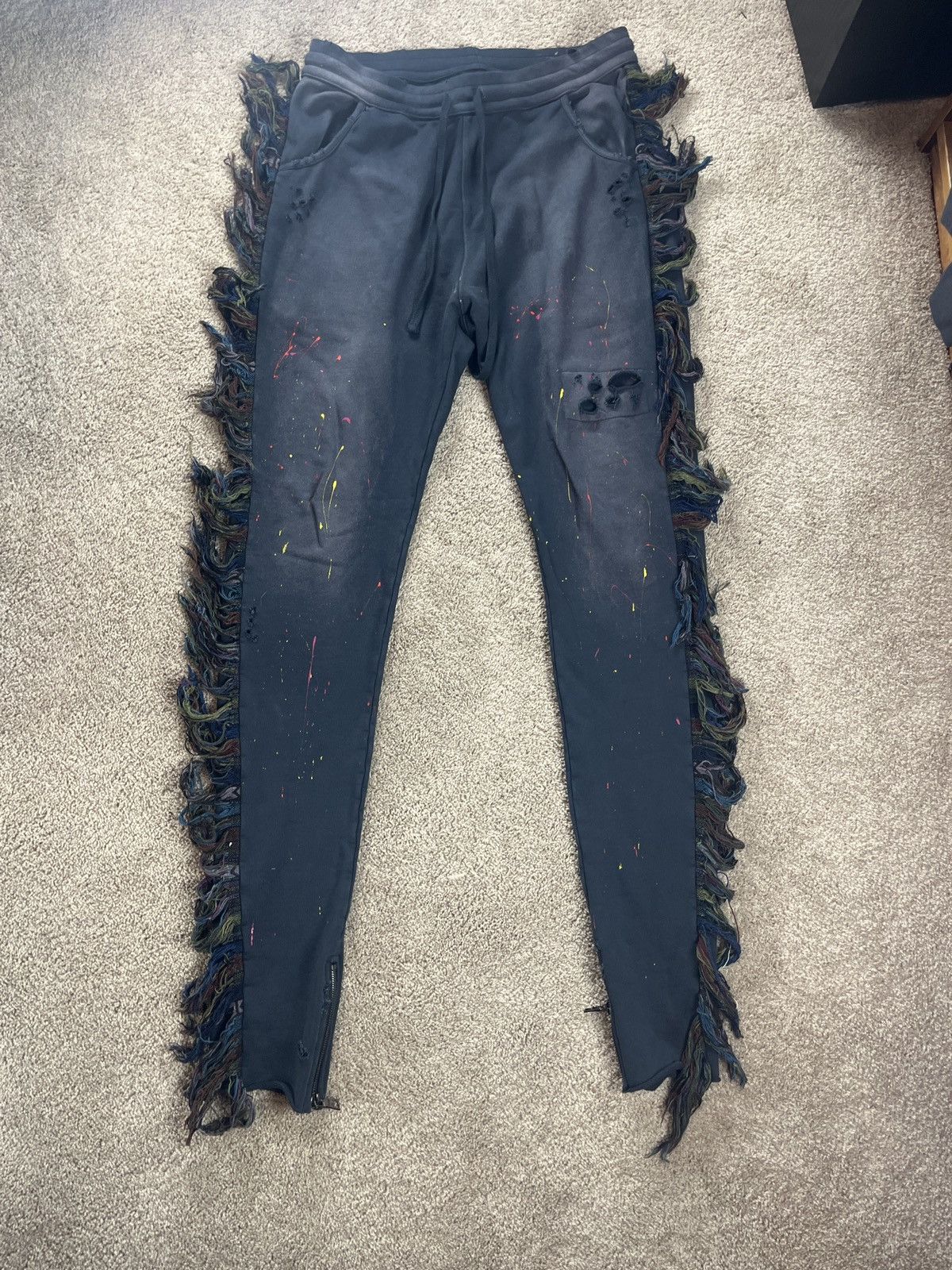 Alchemist Alchemist Fringe Sweatpants Size US 36 / EU 52 - 3 Thumbnail