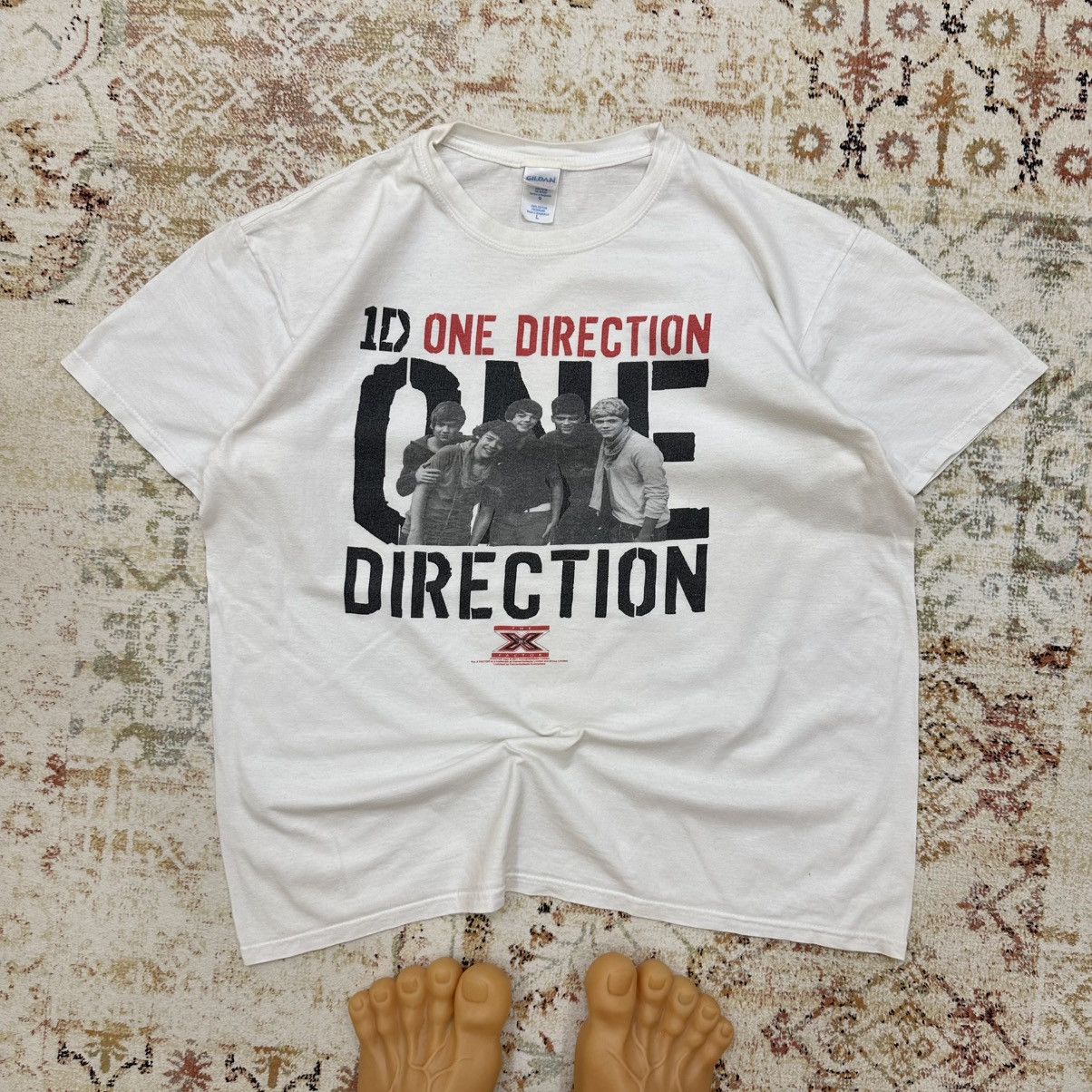 Band Tees × Vintage Vintage Adult One Direction T-shirts 2011 Band Singer Size US L / EU 52-54 / 3 - 1 Thumbnail