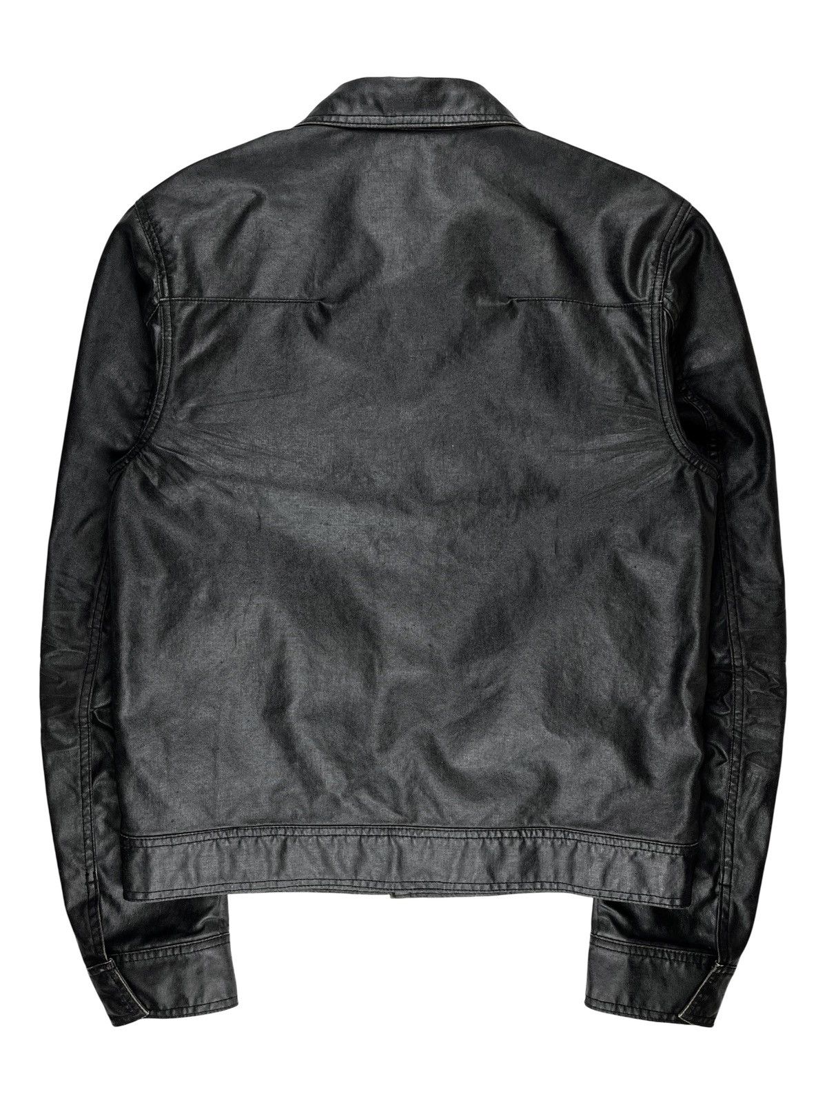 Dior AW03 Dior Homme Hedi Slimane Luster Waxed Coated Jacket Size US M / EU 48-50 / 2 - 3 Thumbnail