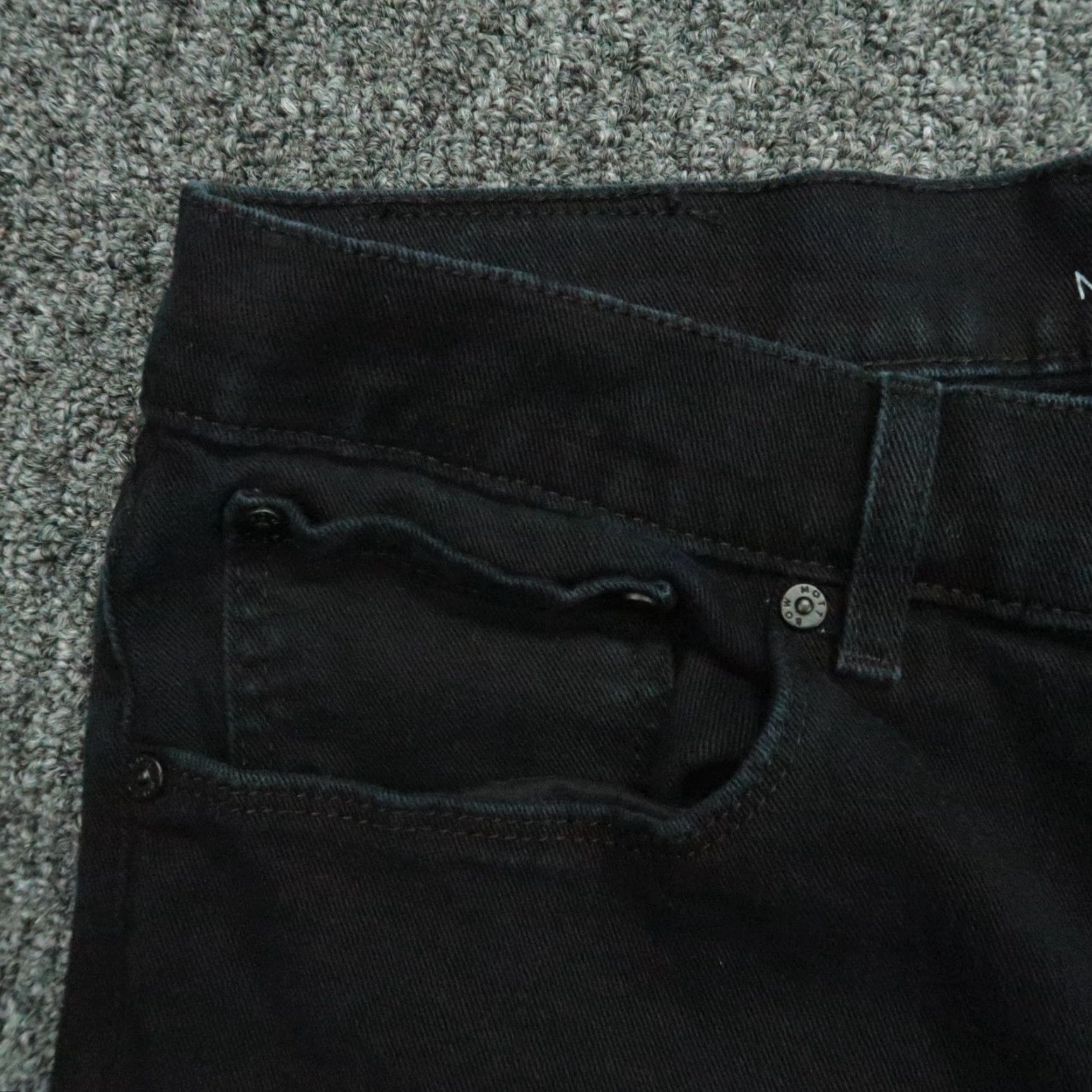 Mott & Bow Mott & Bow Jeans Mens 36x32 Denim Blue 5-Pocket Stretch Straight Belt Loops Regular Inseam 36 Size US 36 / EU 52 - 3 Thumbnail