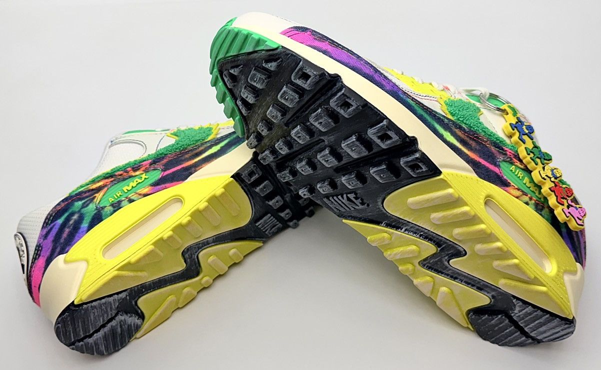 Nike Nike Air Max 90 University of Oregon x Grateful Dead Size US 10.5 / EU 43-44 - 8 Thumbnail