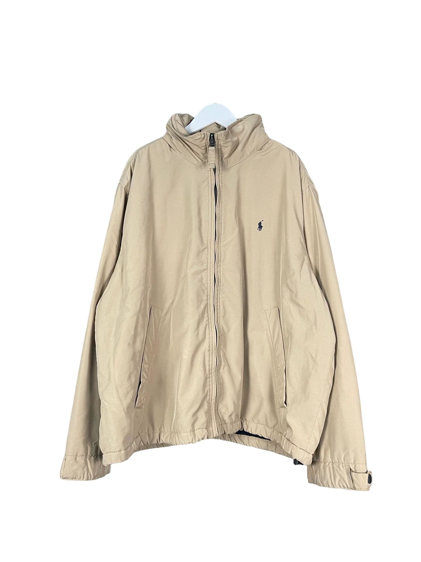 Polo Ralph Lauren Polo Ralph Lauren Beige Zip-Up Light Jacket Size XL Size US XL / EU 56 / 4 - 1 Thumbnail