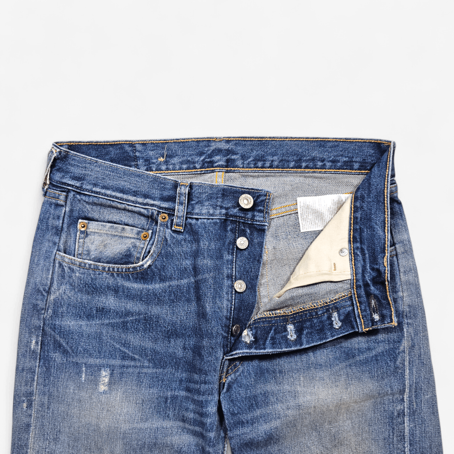 Levi's Vintage Clothing Levi's Vintage Clothing Customized 1966 501 Big E Selvedge Size US 29 - 6 Thumbnail