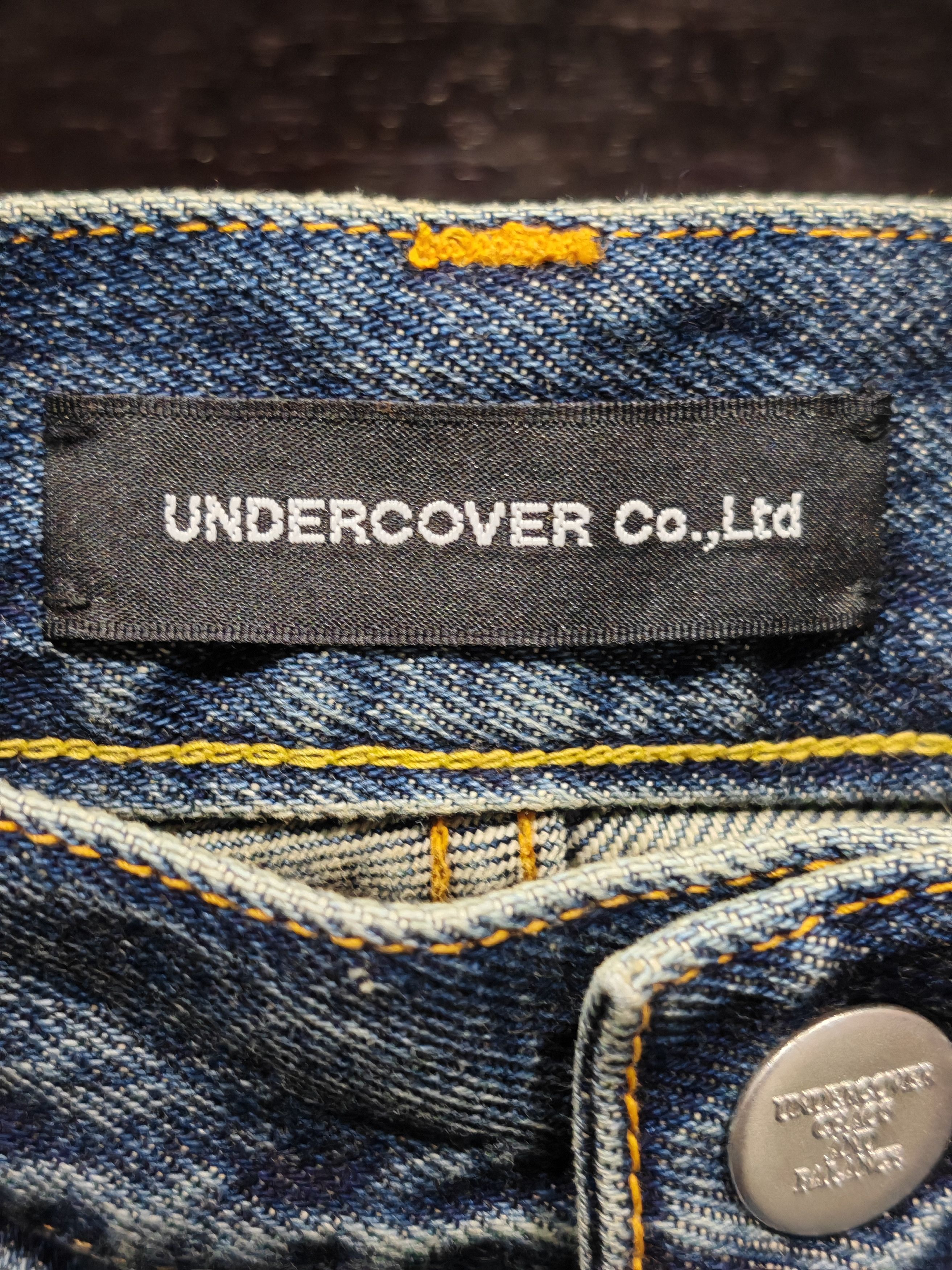 Undercover Embroidered Crosses Painter Jeans - UNISEX Size US 32 / EU 48 - 8 Thumbnail
