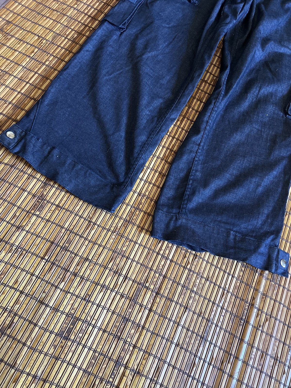EB Denim EB Denim Cargo Pants in Dark Blue Navy Denim Size 34" / US 12 / IT 48 - 9 Thumbnail