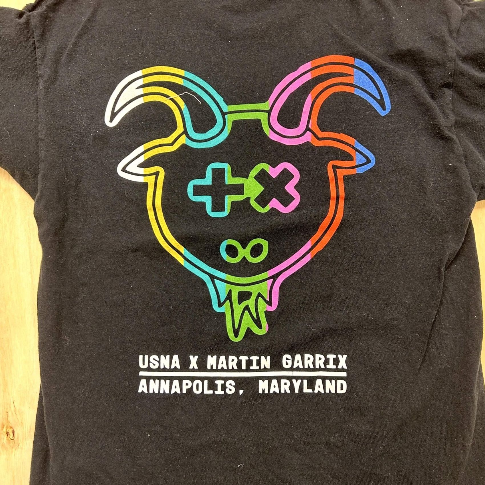Gildan Martin Garrix Gildan Shirt Mens M Black USNA Concert Tee T-Shirt 2019 Size US M / EU 48-50 / 2 - 2 Thumbnail