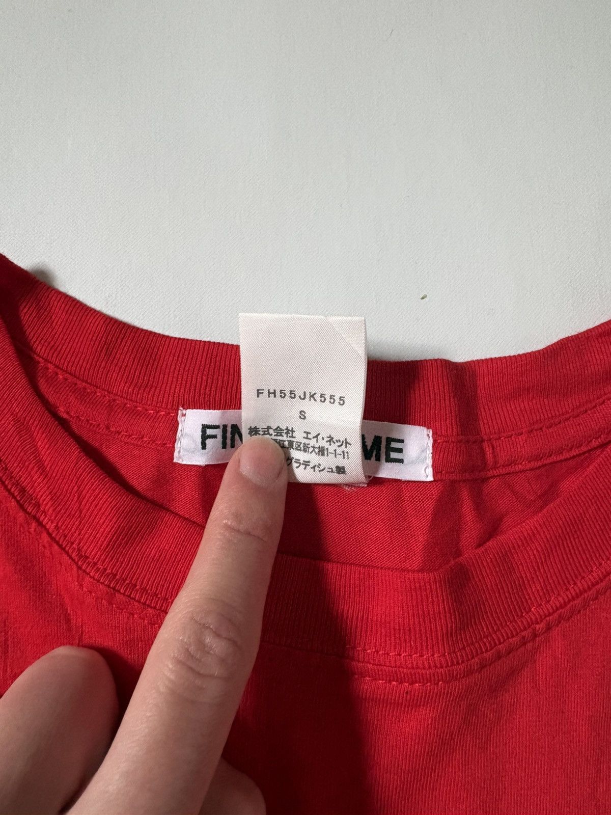 Final Home Final Home Red Survival Tee Size US S / EU 44-46 / 1 - 3 Thumbnail