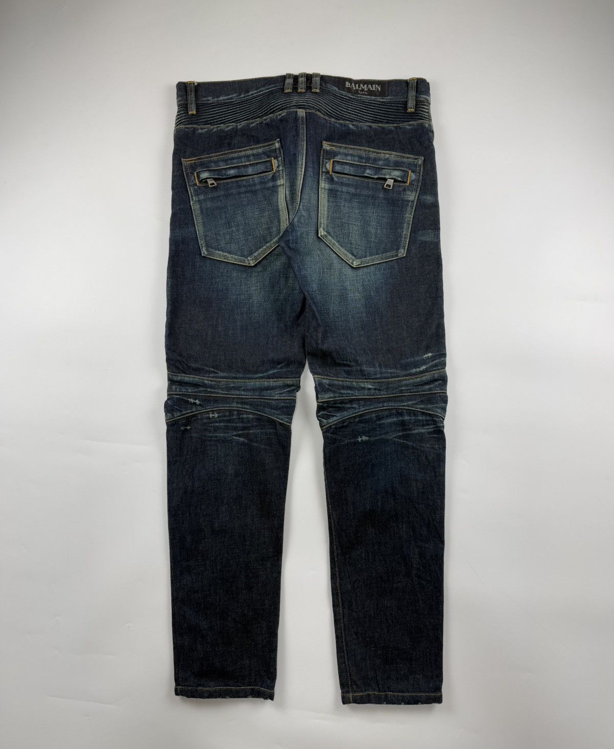 Balmain Balmain Biker Denim Size US 31 - 2 Thumbnail