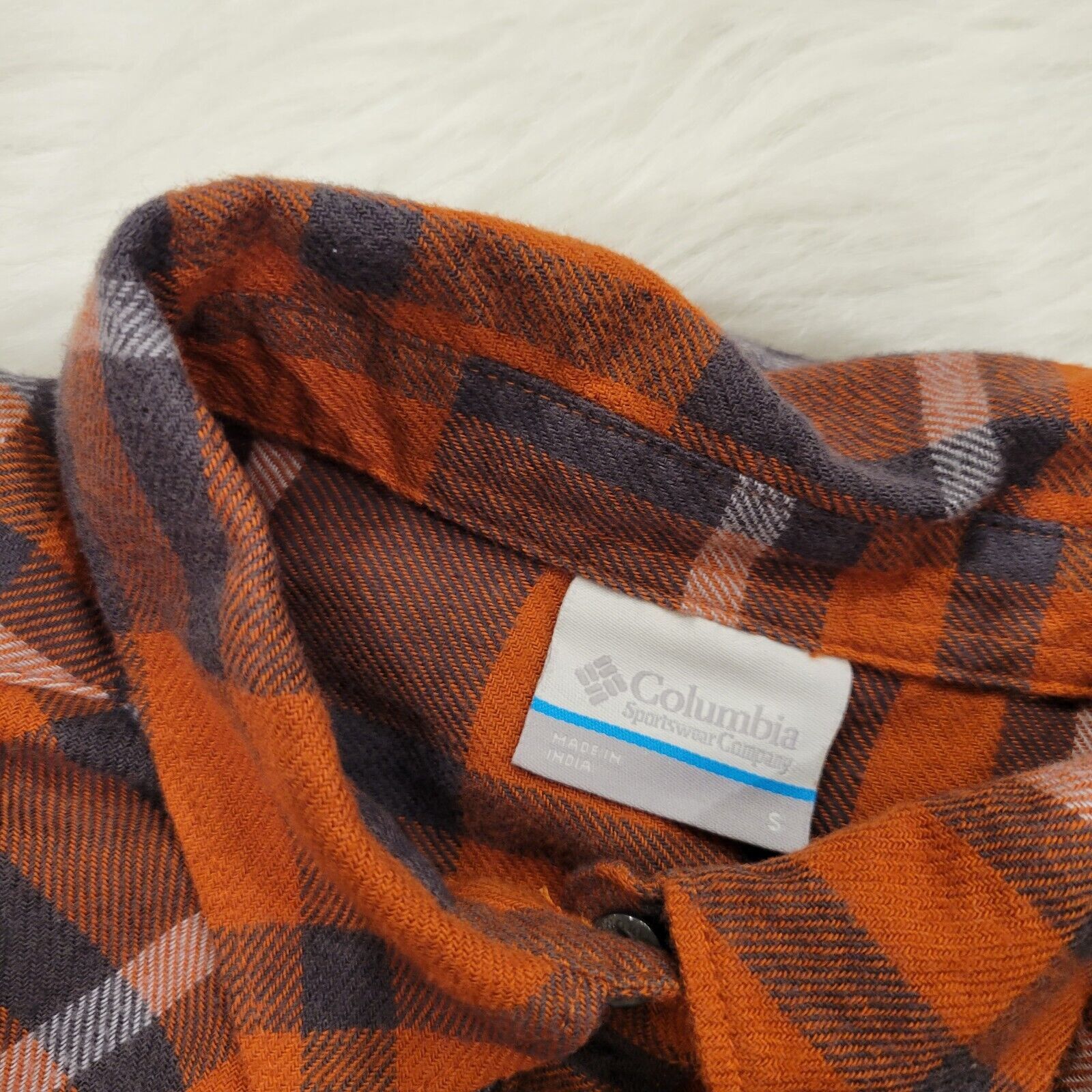 Columbia Columbia Womens Shirt S Red Plaid Gingham Flannel Button Up Size S / US 4 / IT 40 - 8 Thumbnail