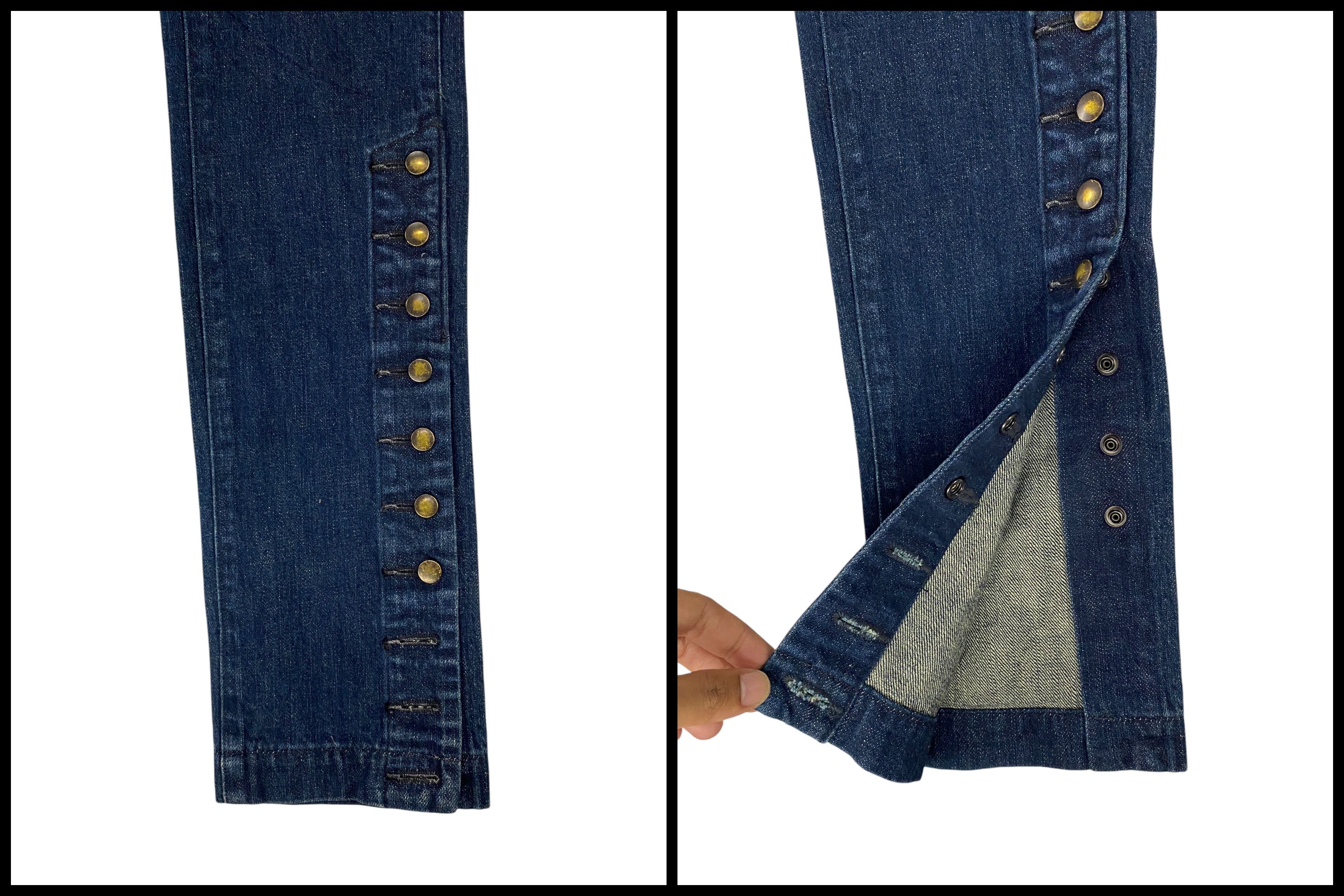 Kapital Kapital indigo merchant tailors skinny balloon jeans Size 29" - 8 Thumbnail