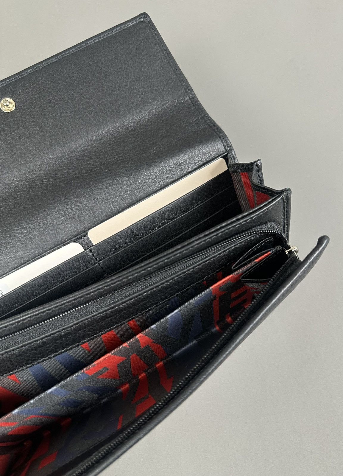 Vivienne Westwood Vivienne Westwood - Orb Logo Leather Spencer Long Wallet Size ONE SIZE - 9 Thumbnail