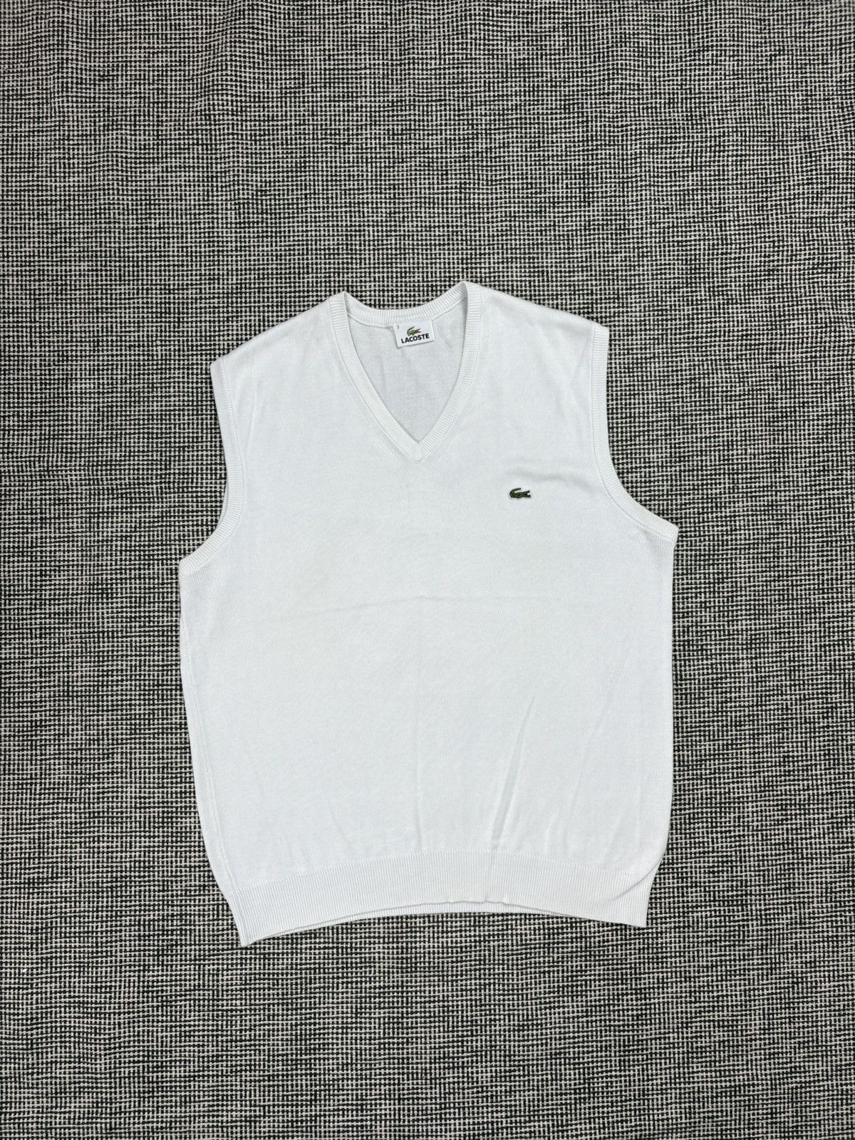 Vintage Lacoste Sweater Vest | Grailed
